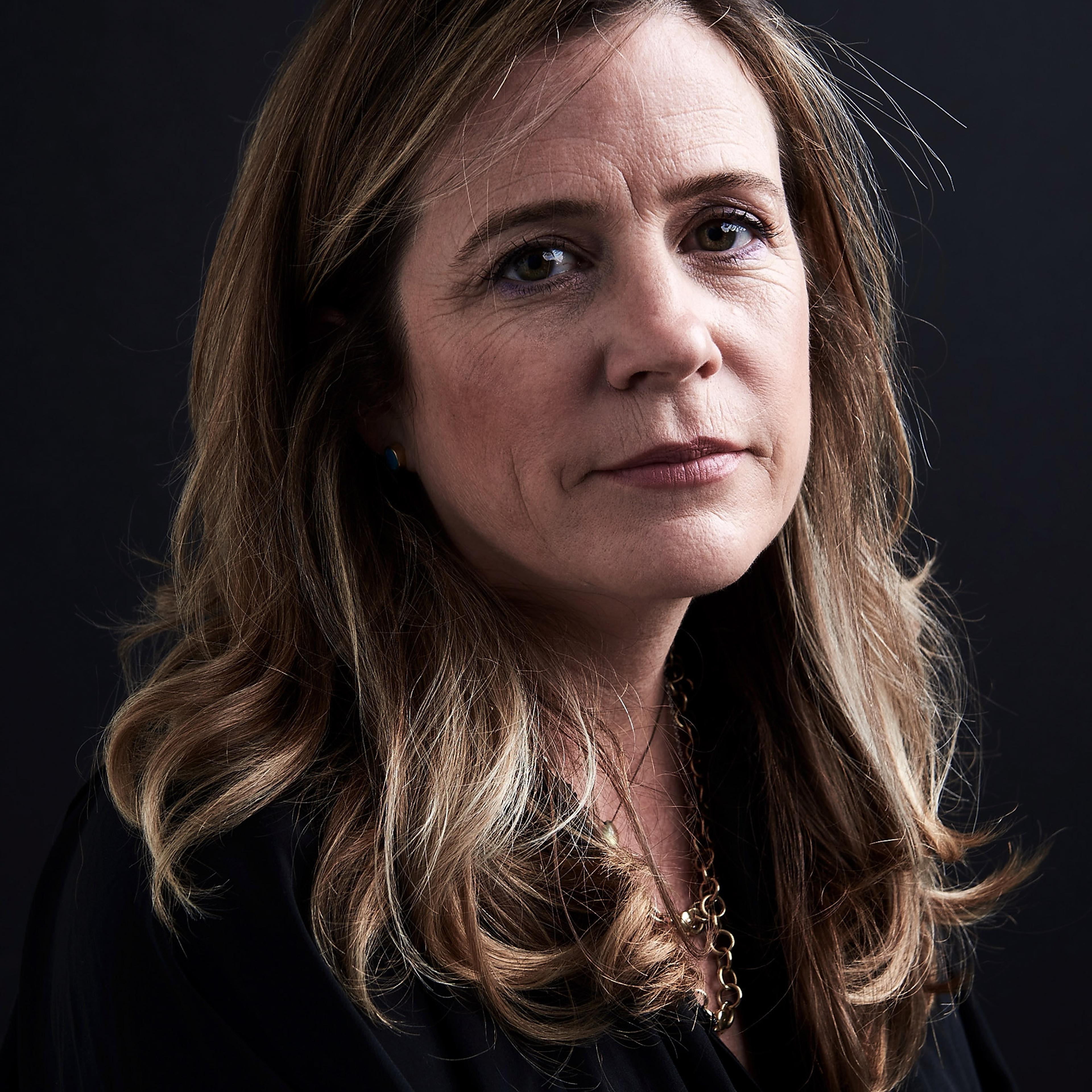 Director Tracy Droz Tragos from "Abortion: Stories Women Tell" poses at the Tribeca Film Festival Getty Images Studio in New York City on April 18, 2016.