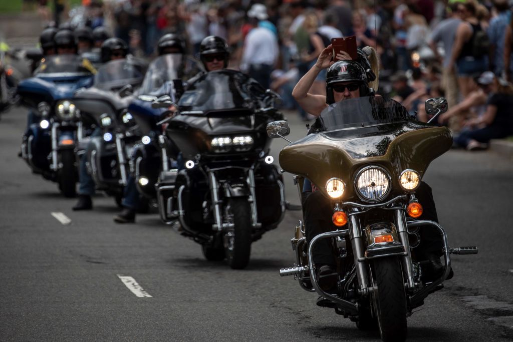US-MEMORIAL DAY-ROLLING THUNDER-VETERANS