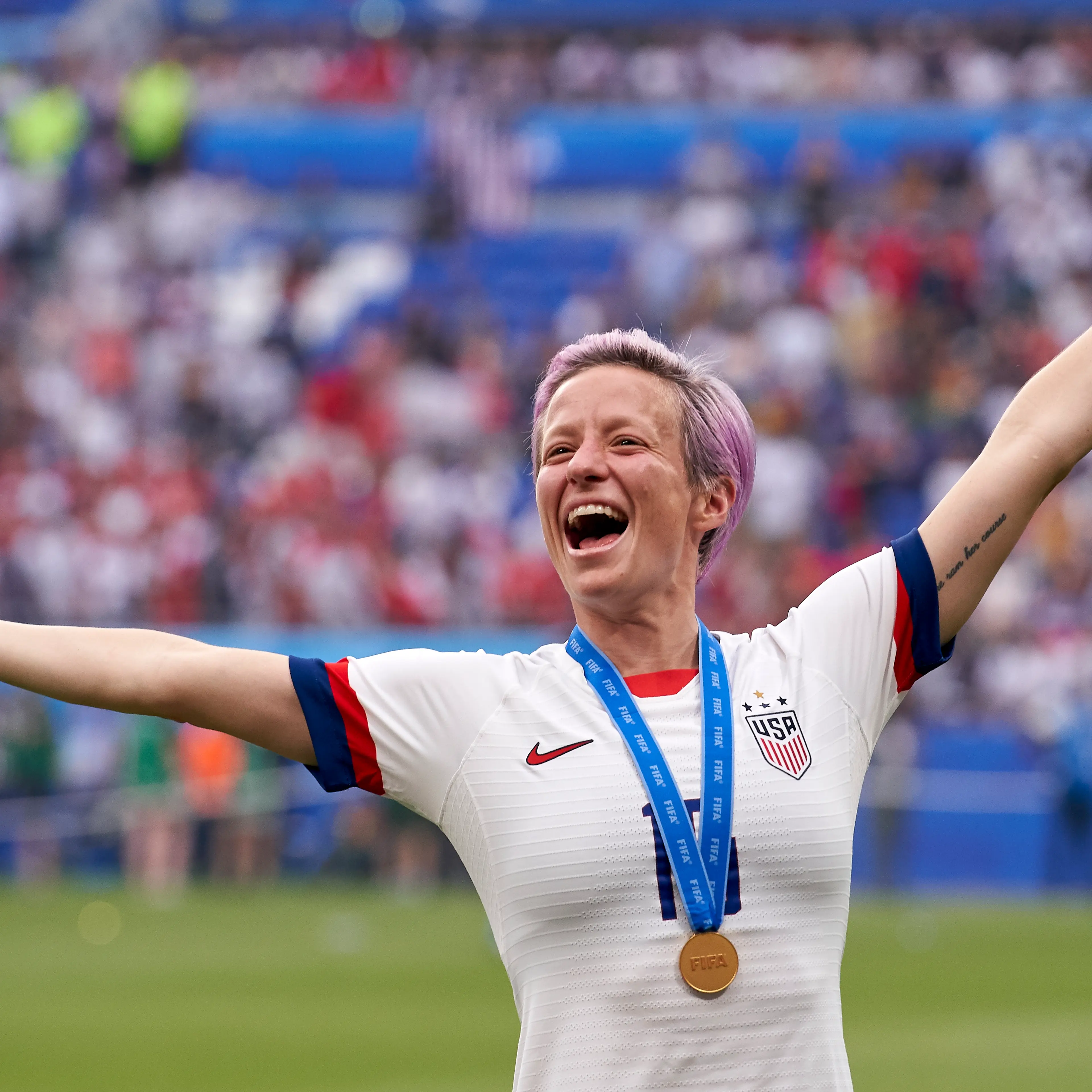Megan Rapinoe tells Trump to do better