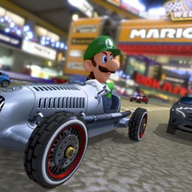 Mario Kart 8 Mercedes