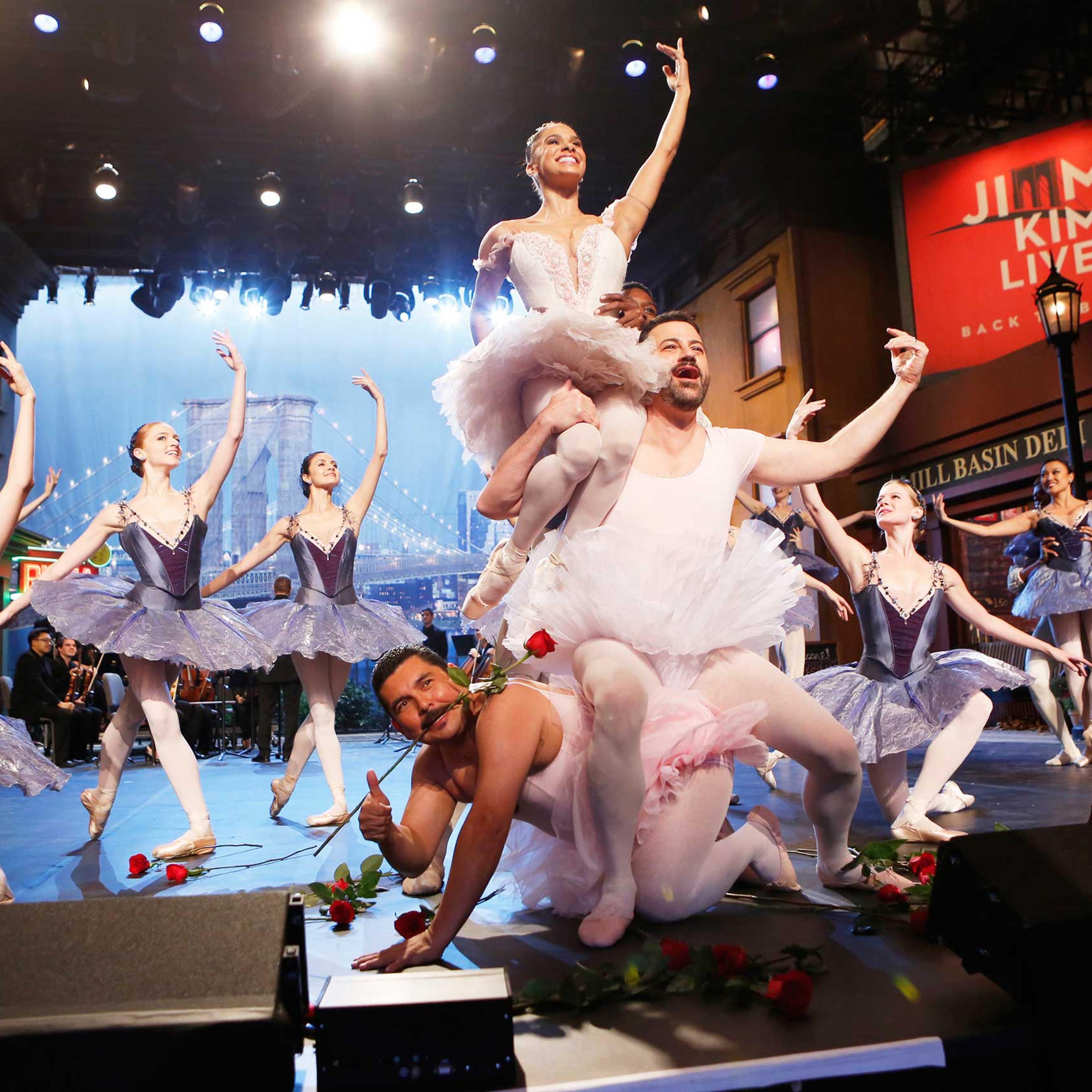 MISTY COPELAND, JIMMY KIMMEL
