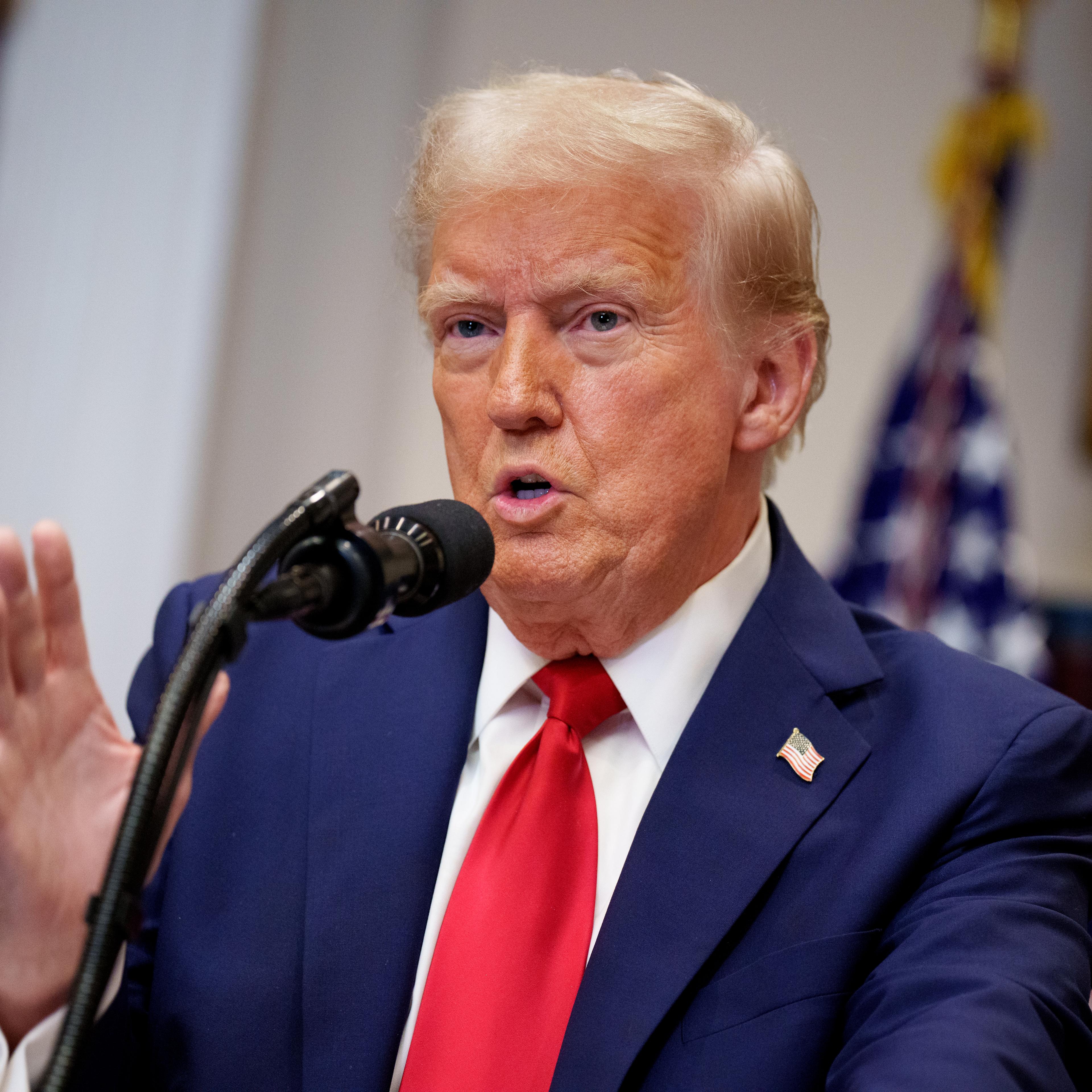 President Trump Delivers Remarks, Announces Infrastructure Plan At White House