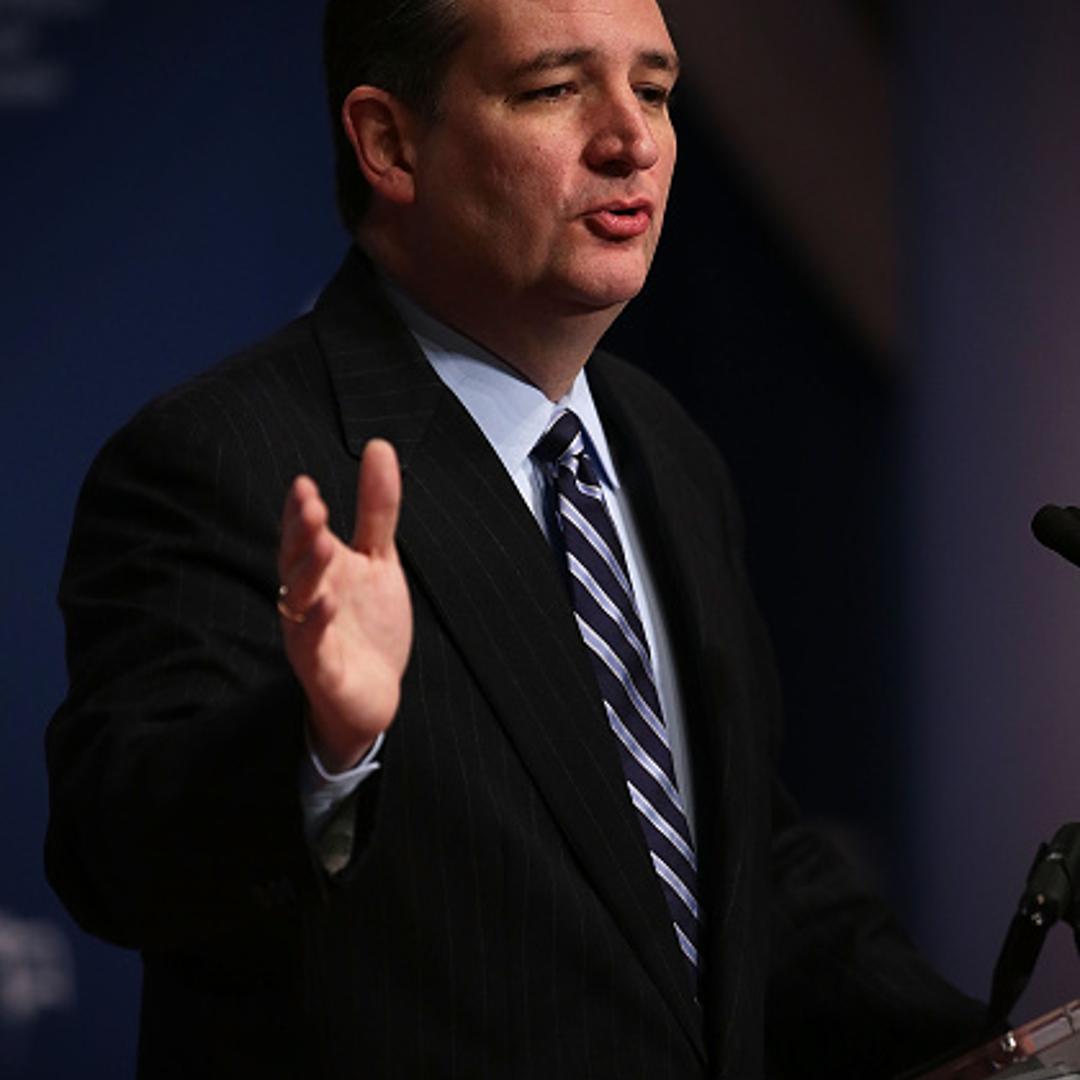 Republican presidential candidate Sen. Ted Cruz (R-TX) addresses the Republican Jewish Coalition at the Ronald Reagan Building and International Trade Center December 3, 2015 in Washington, DC.