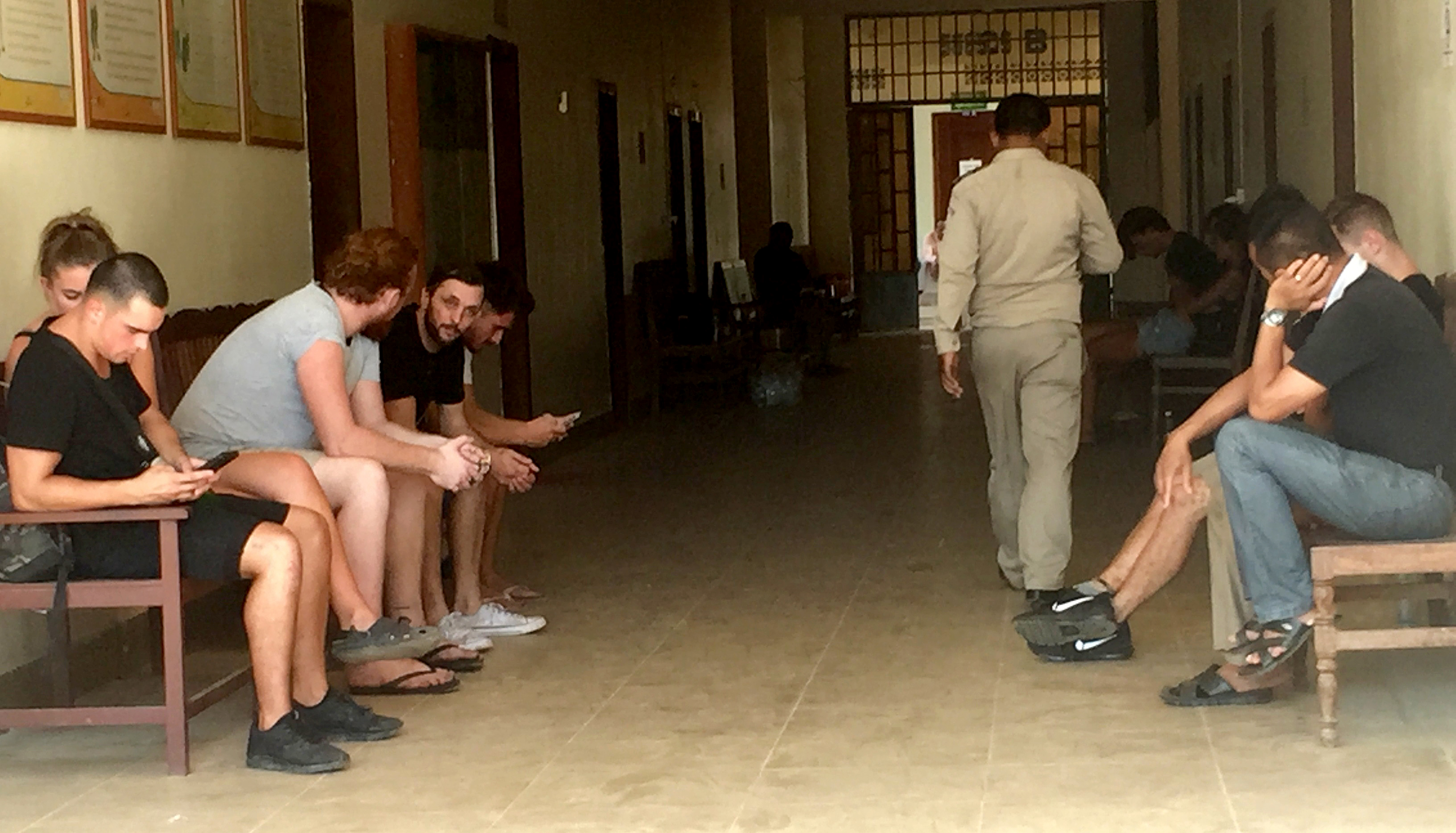 CAMBODIA-BRITAIN-TOURISM-ARREST
