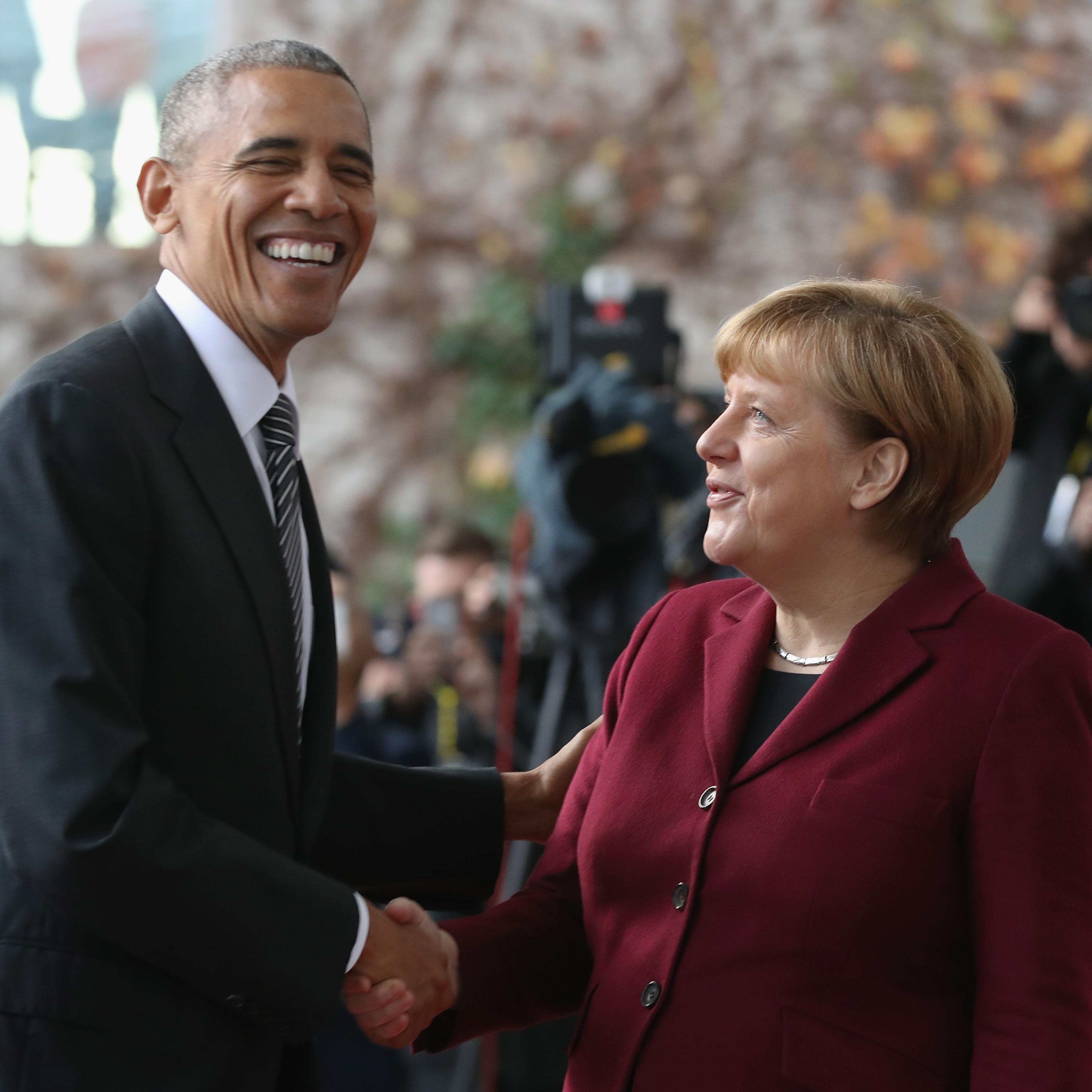 Obama Meets With European Leaders In Berlin