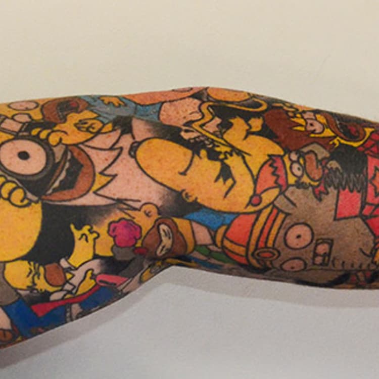 Lee Weir's Homer sleeve