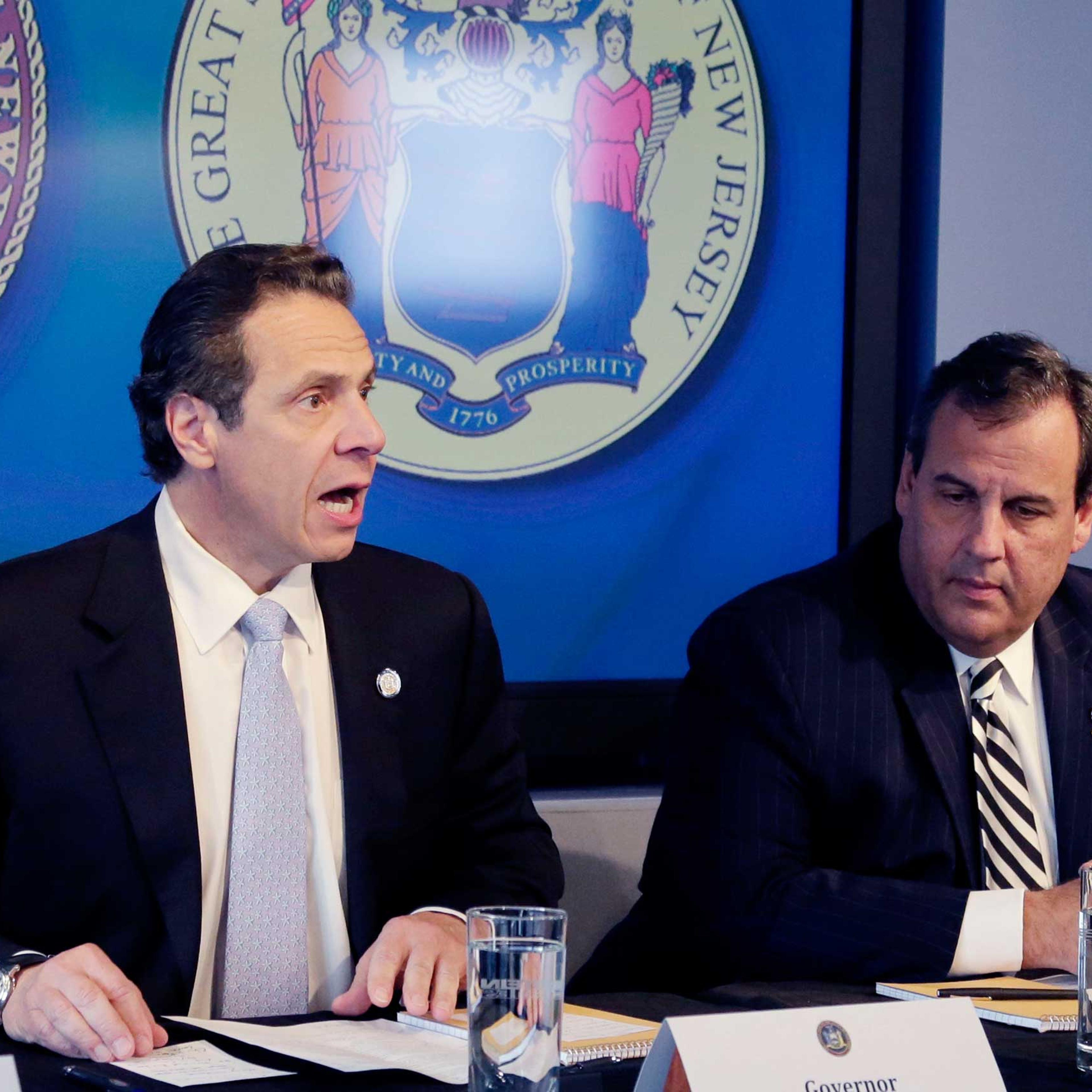Andrew Cuomo, Chris Christie