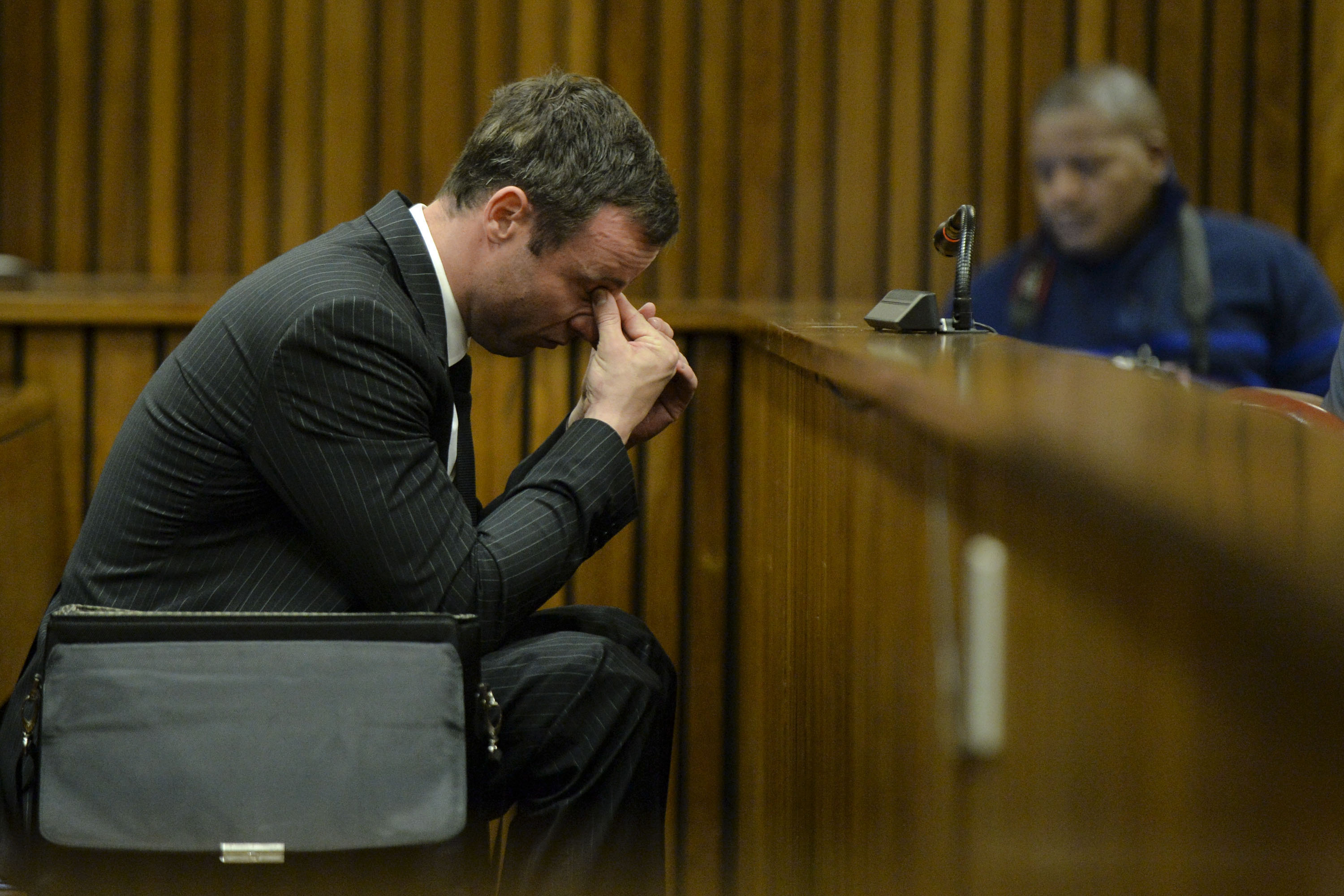 Oscar Pistorius Is Tried For The Murder Of His Girlfriend Reeva Steenkamp