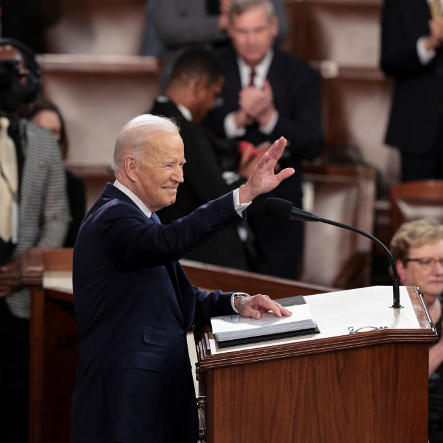 President Biden Delivers His First State Of The Union Address To Joint Session Of Congress