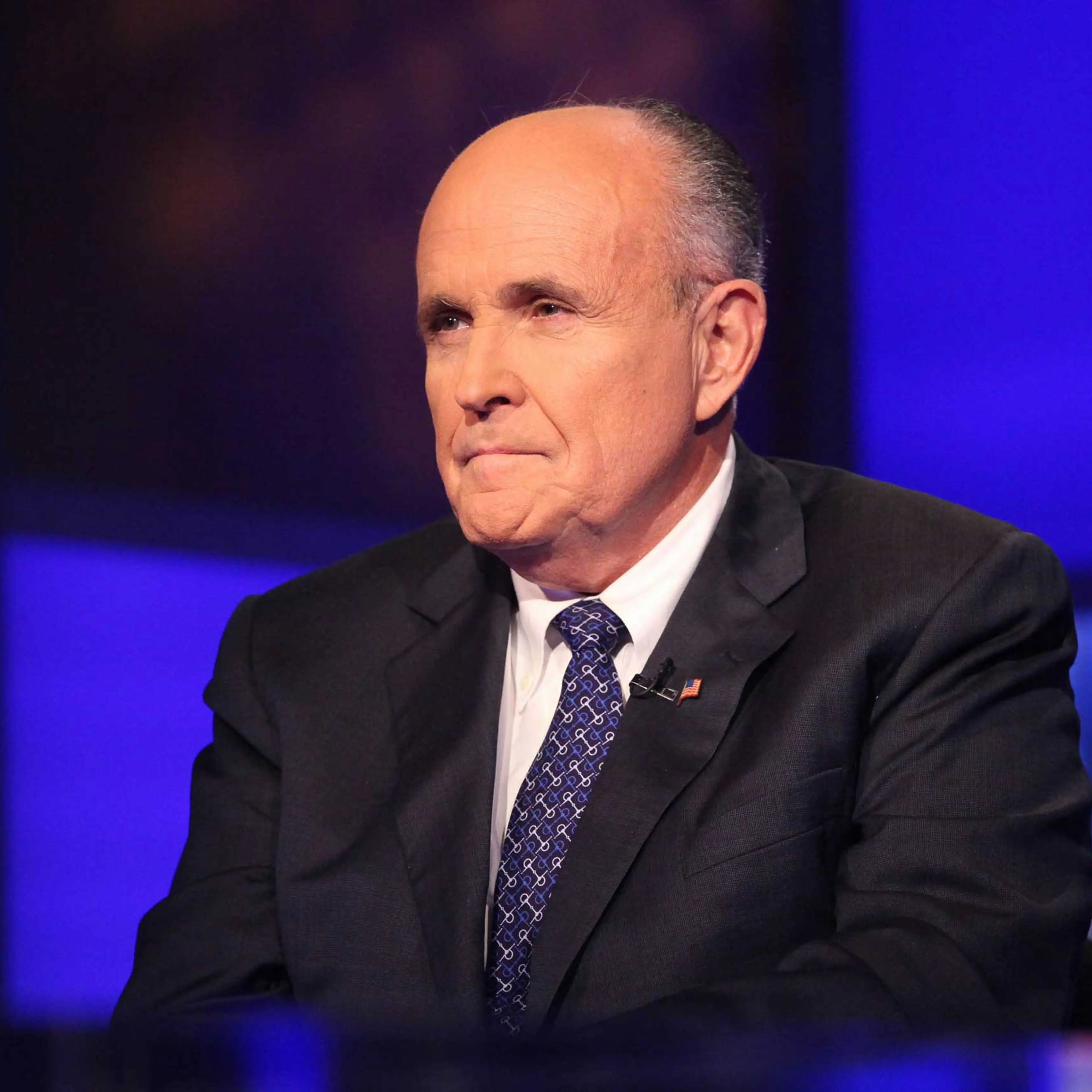 Rudy Giuliani at FOX Studios in New York City in 2014.