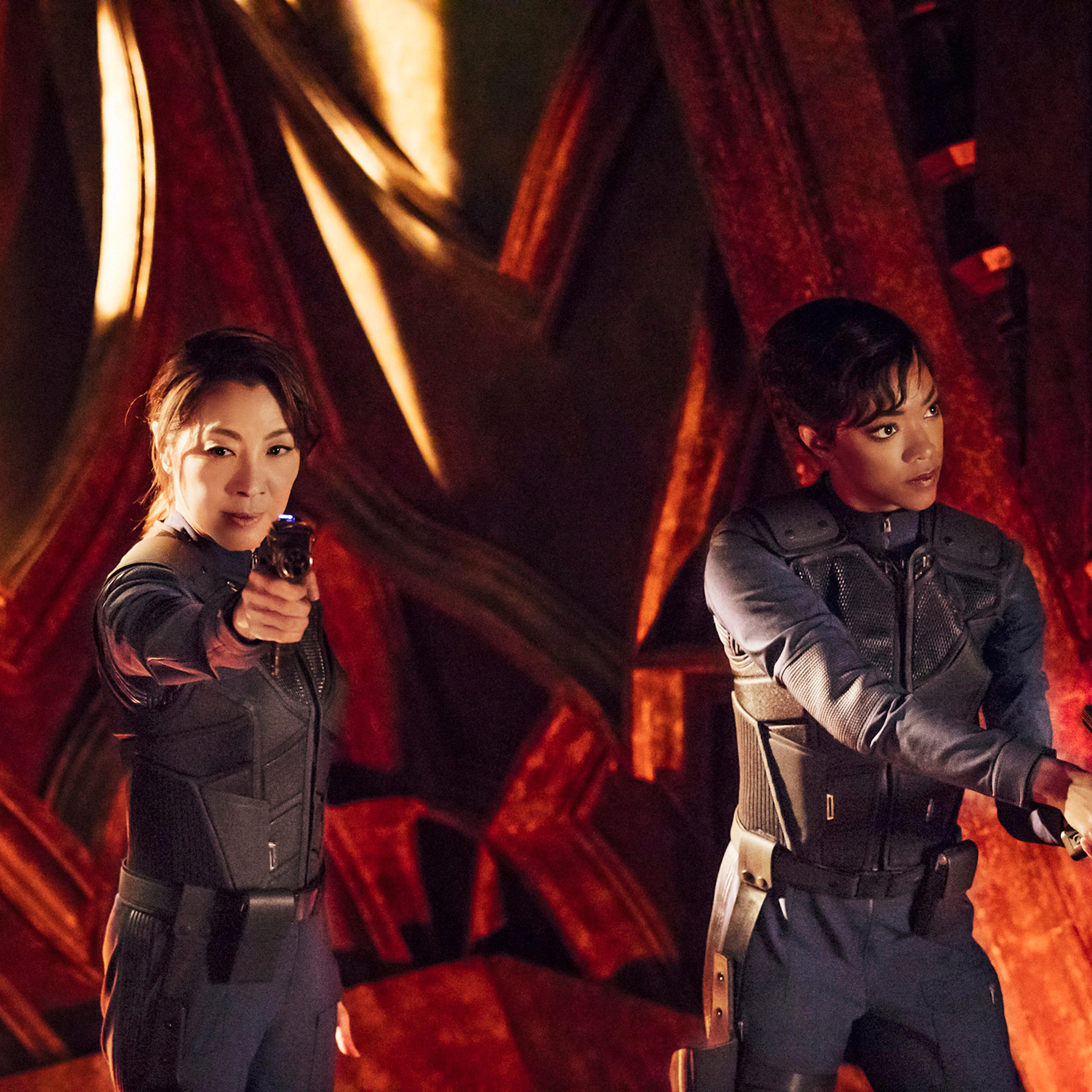 Yeoh and Martin-Green kick off the new Star Trek with an action-packed episode on Sept. 24