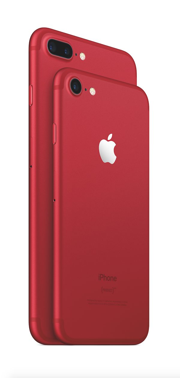 Apple Launches Special Edition Red iPhone 7