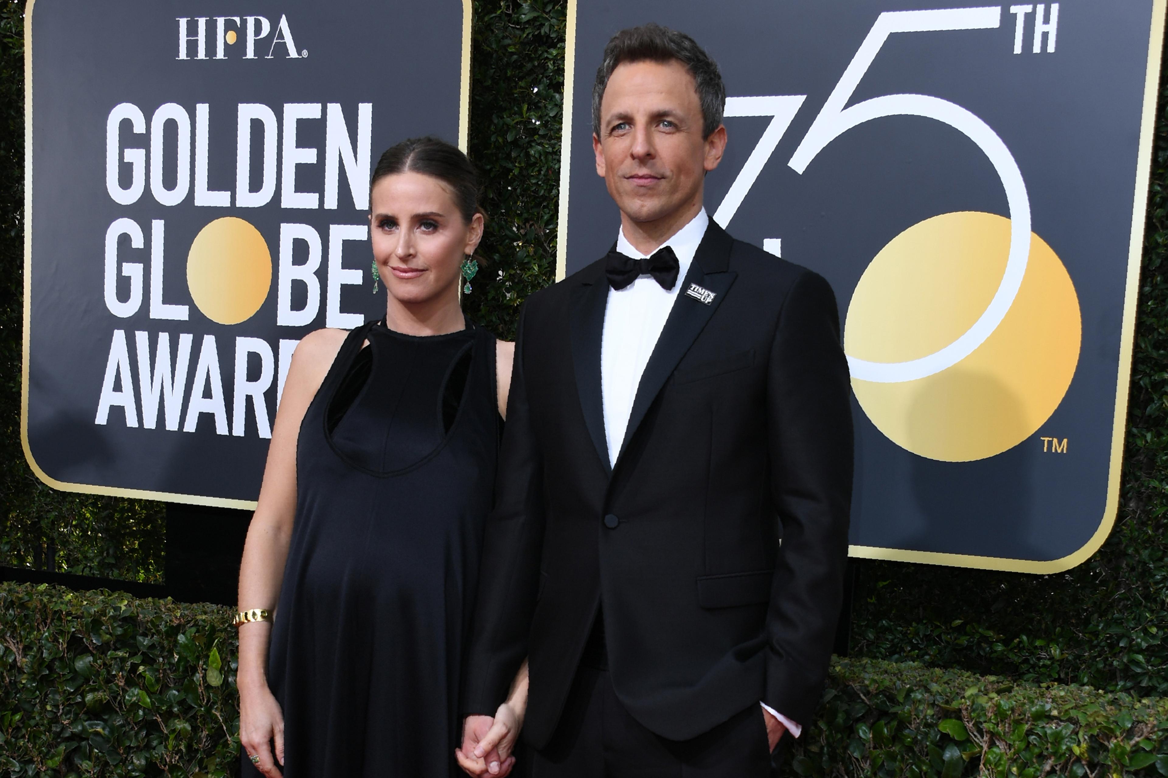 man dressed as woman at golden globes This was on the red carpet at the Golden Globes. A man in a dress. Is it any wonder people want nothing to do with Hollywood anymore? He could've at least shaved
