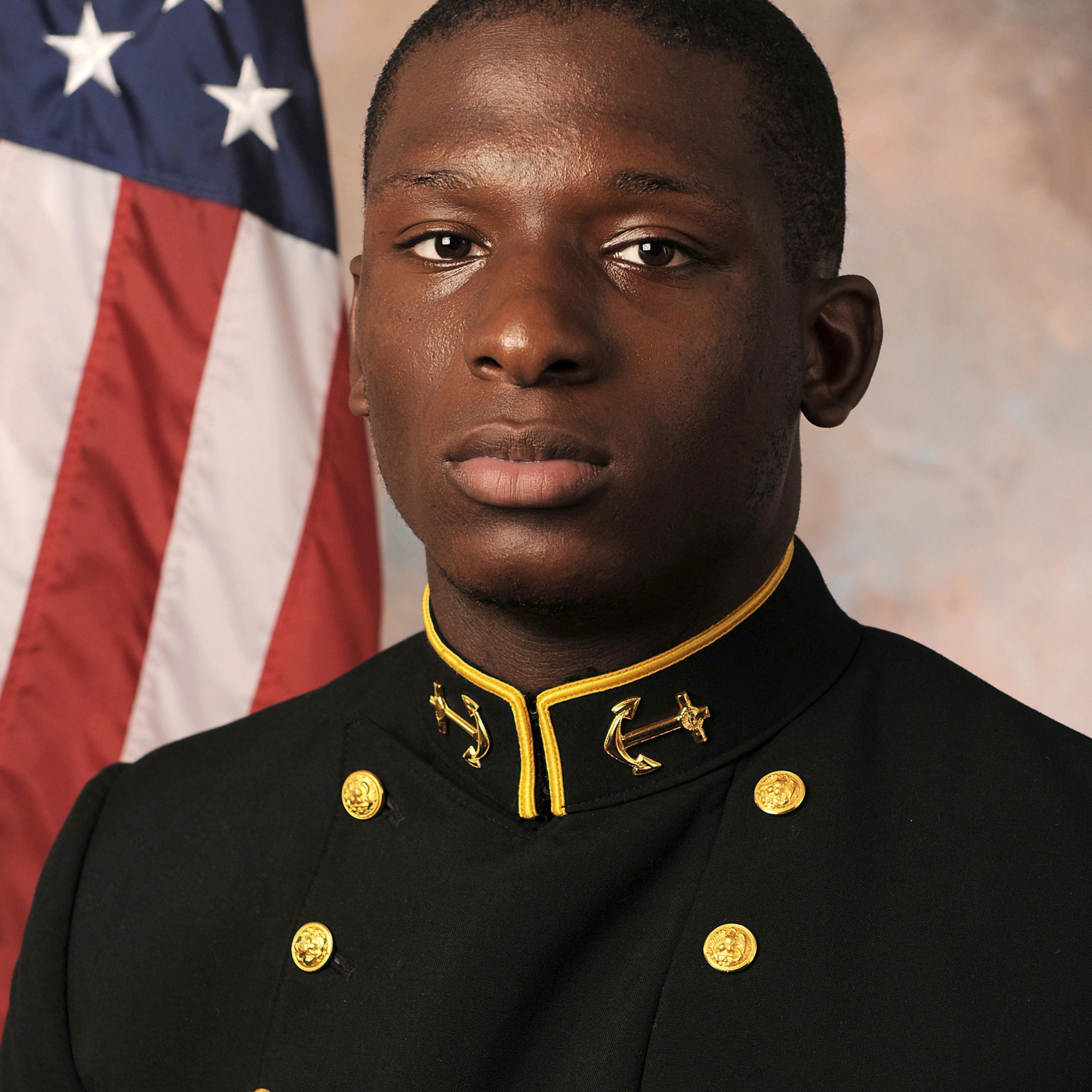Midshipman Joshua Tate.