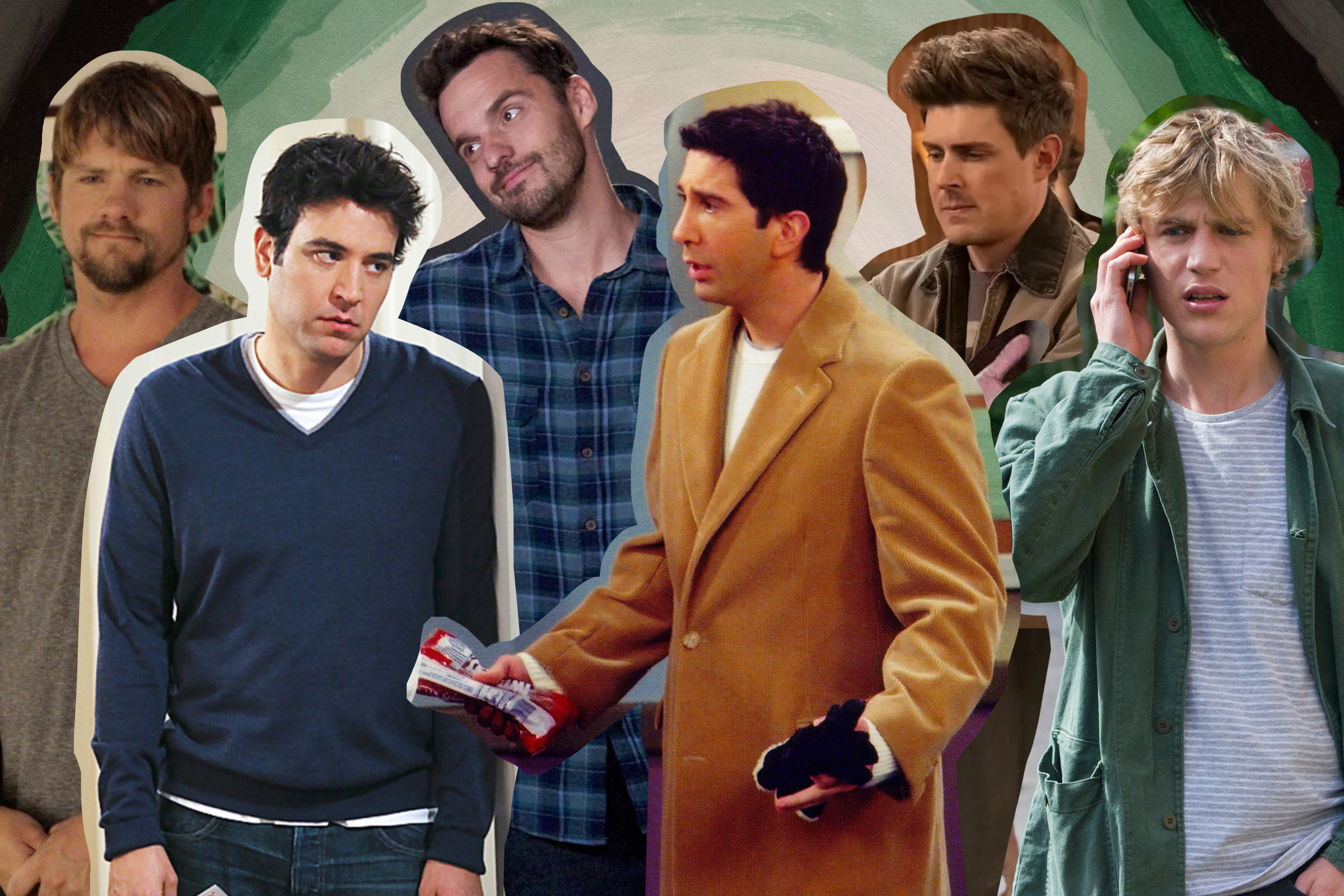 Lovelorn men on TV. 