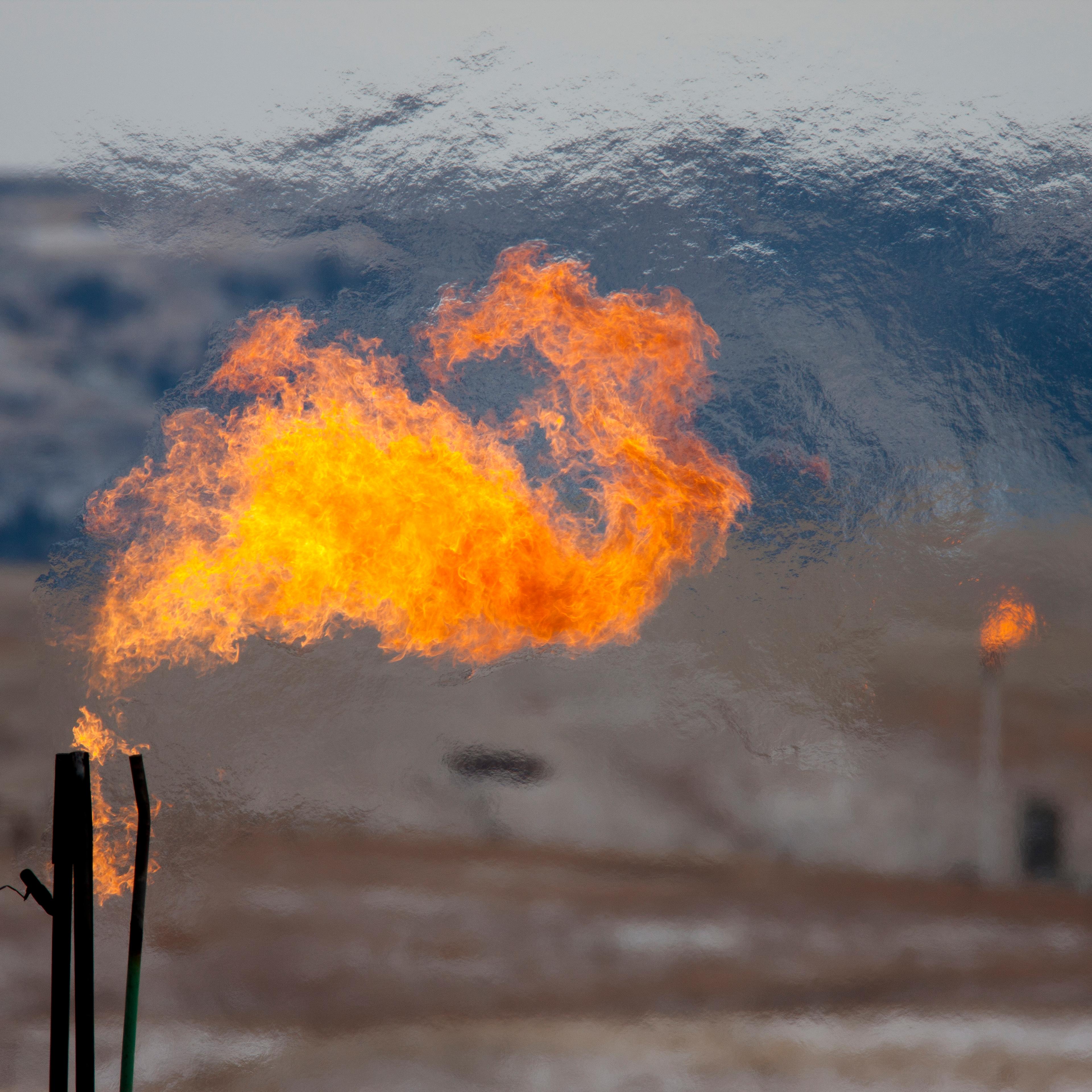 fracking human health flares