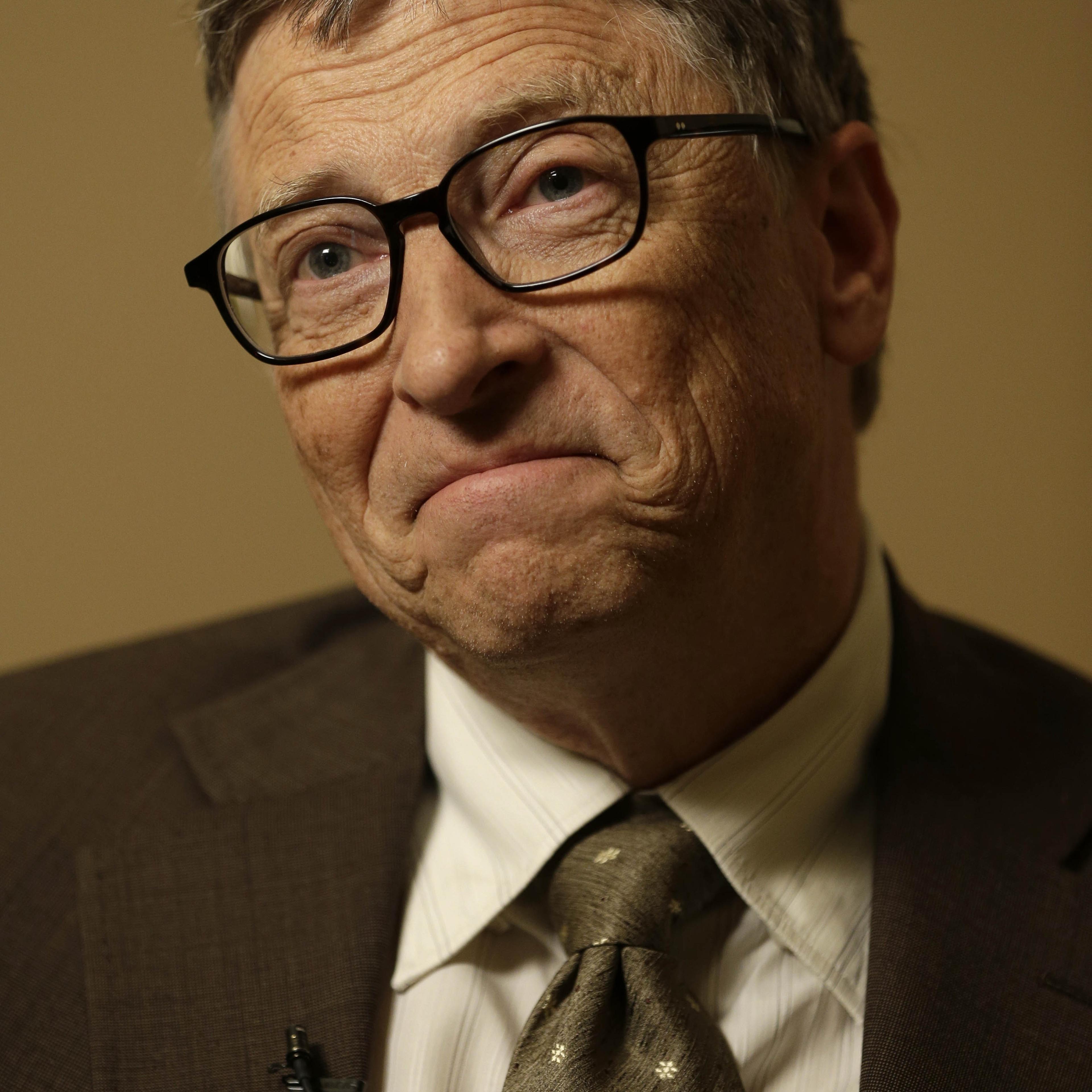 Bill Gates during an interview in New York City on Jan. 21, 2015.