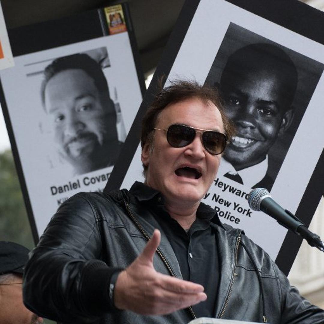 Quentin-Tarantin-New-York-Police-Brutality-Protest