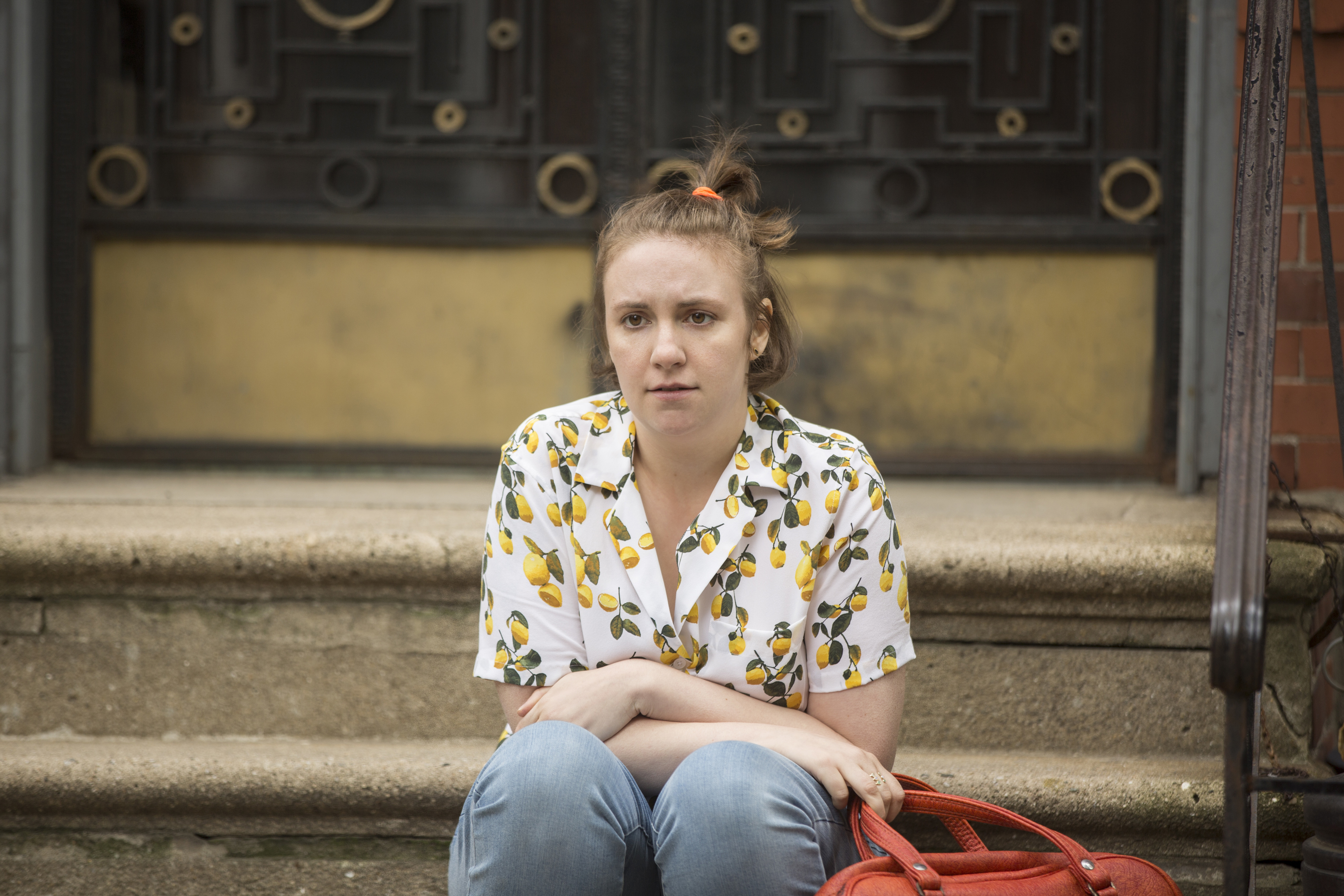 Lena Dunham in <i>Girls</i>