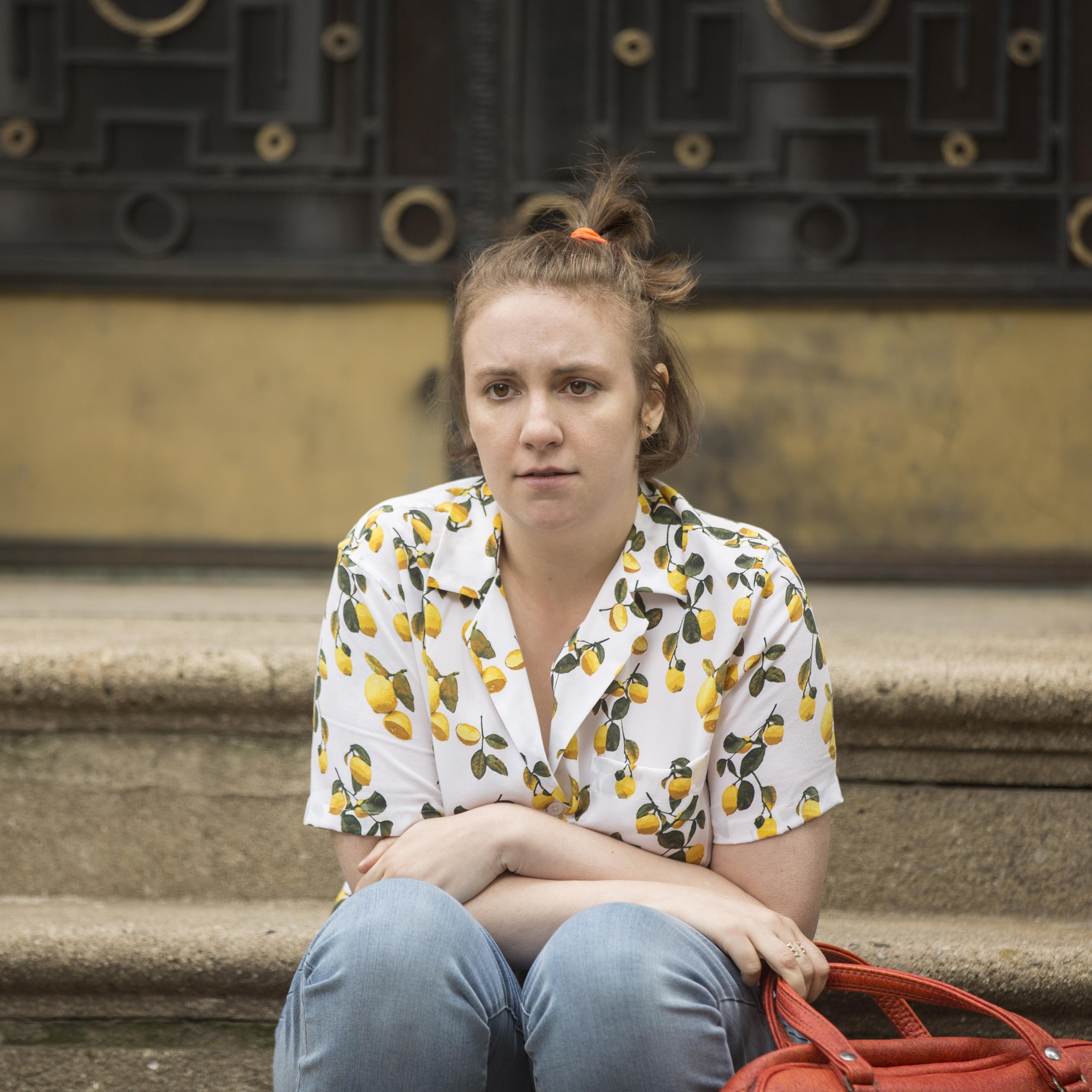 Lena Dunham in <i>Girls</i>