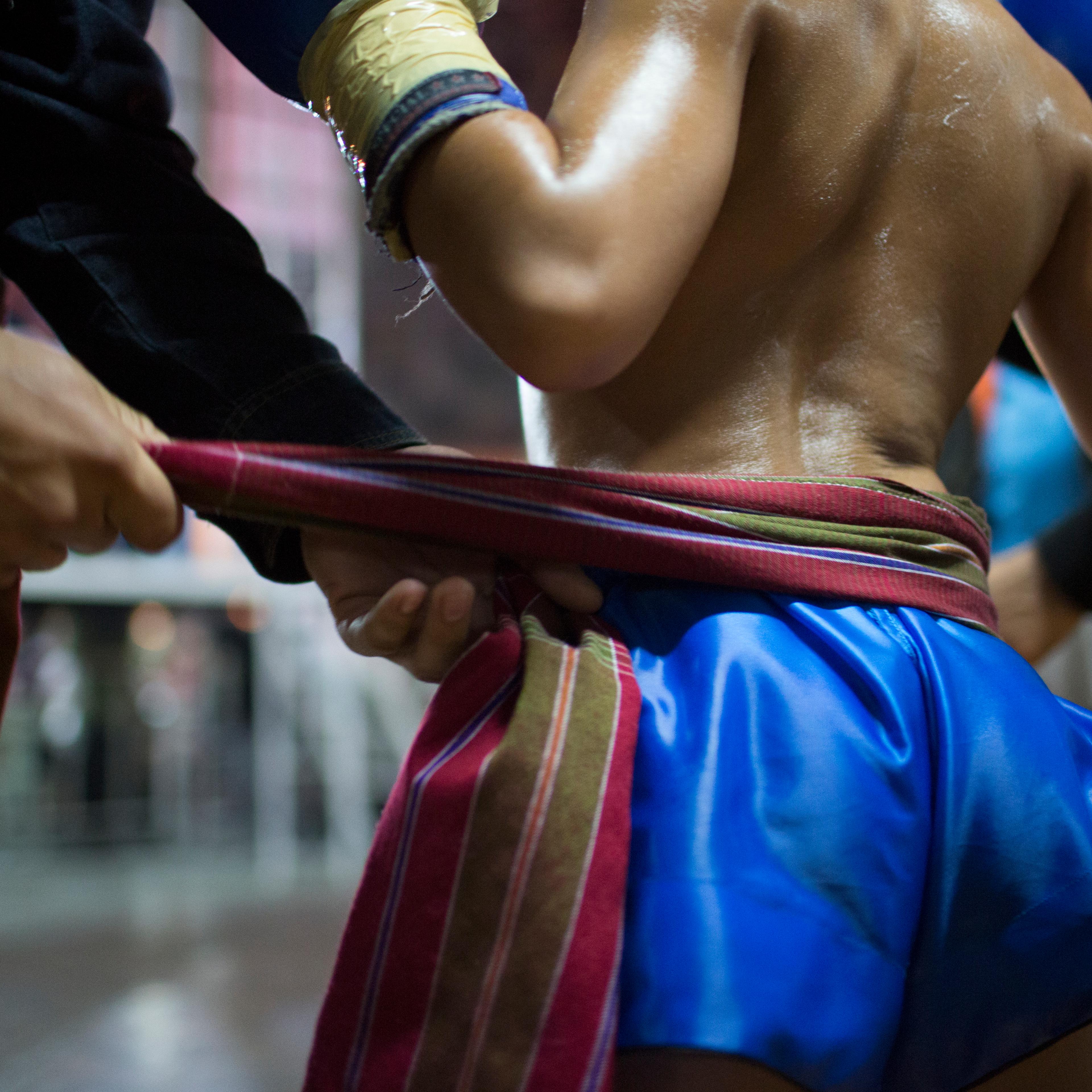 Nine Year Old Muay Thai (Boxing) Fighter