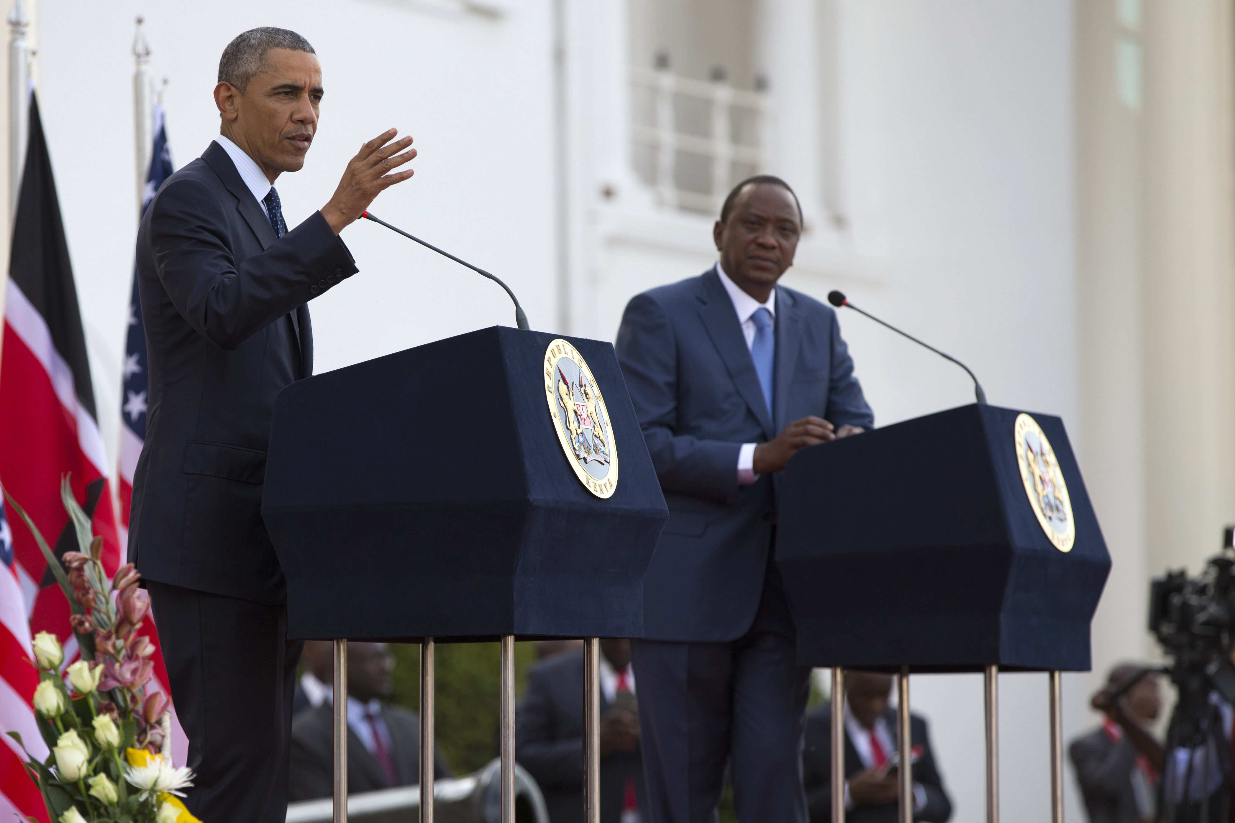 Barack Obama Uhuru Kenyatta kenya