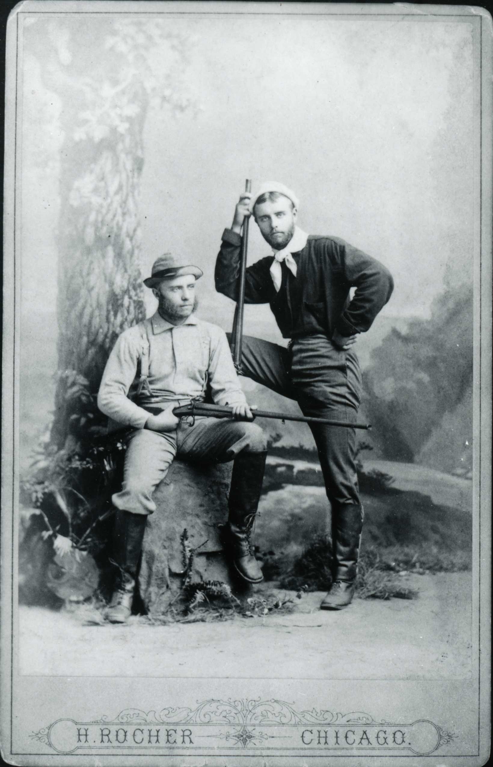 THE ROOSEVELTS: The younger Elliott (right), a melancholy drug addict, died of alcoholism seven years before his brother Theodore became president.