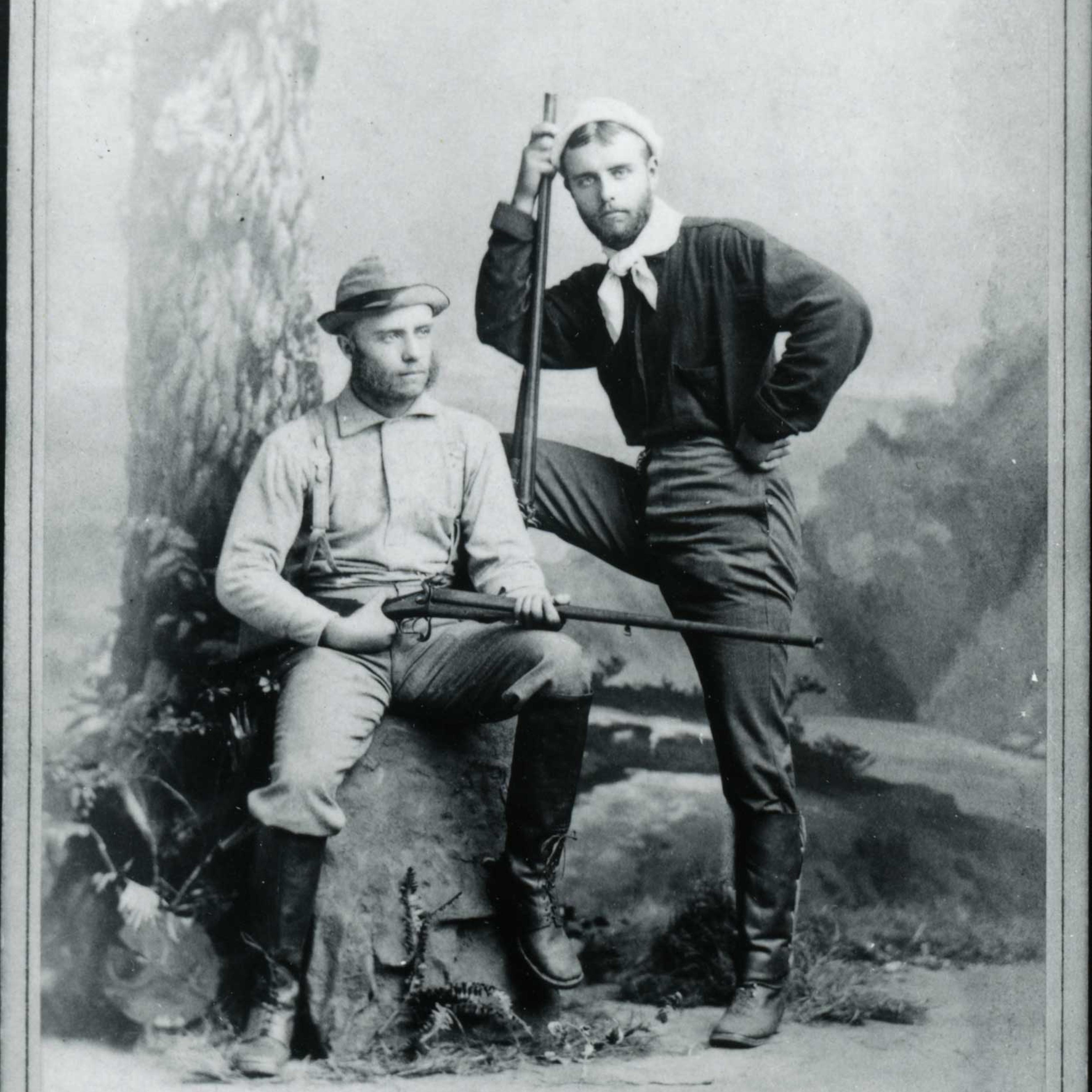 THE ROOSEVELTS: The younger Elliott (right), a melancholy drug addict, died of alcoholism seven years before his brother Theodore became president.