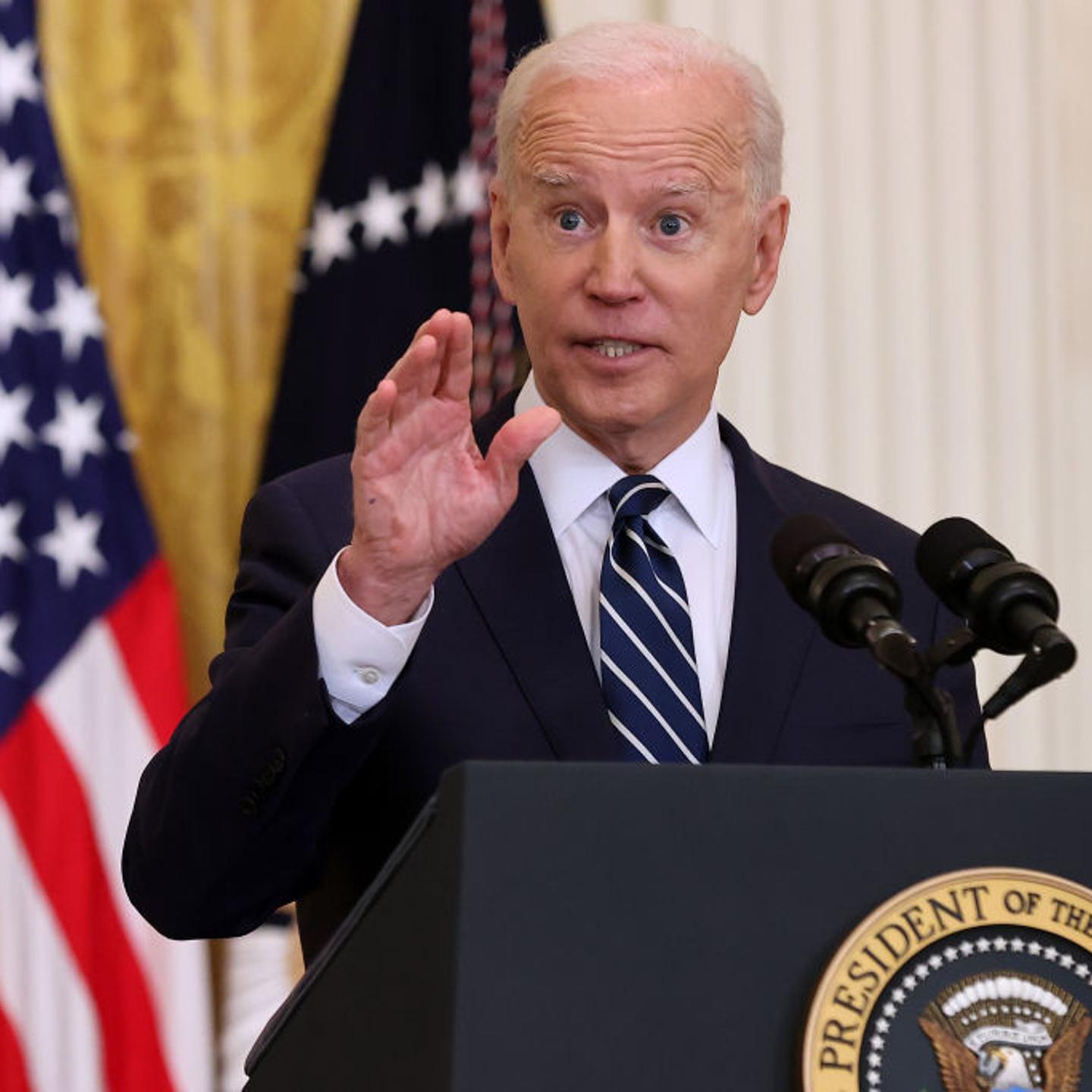 Joe Biden Holds First Press Conference As President
