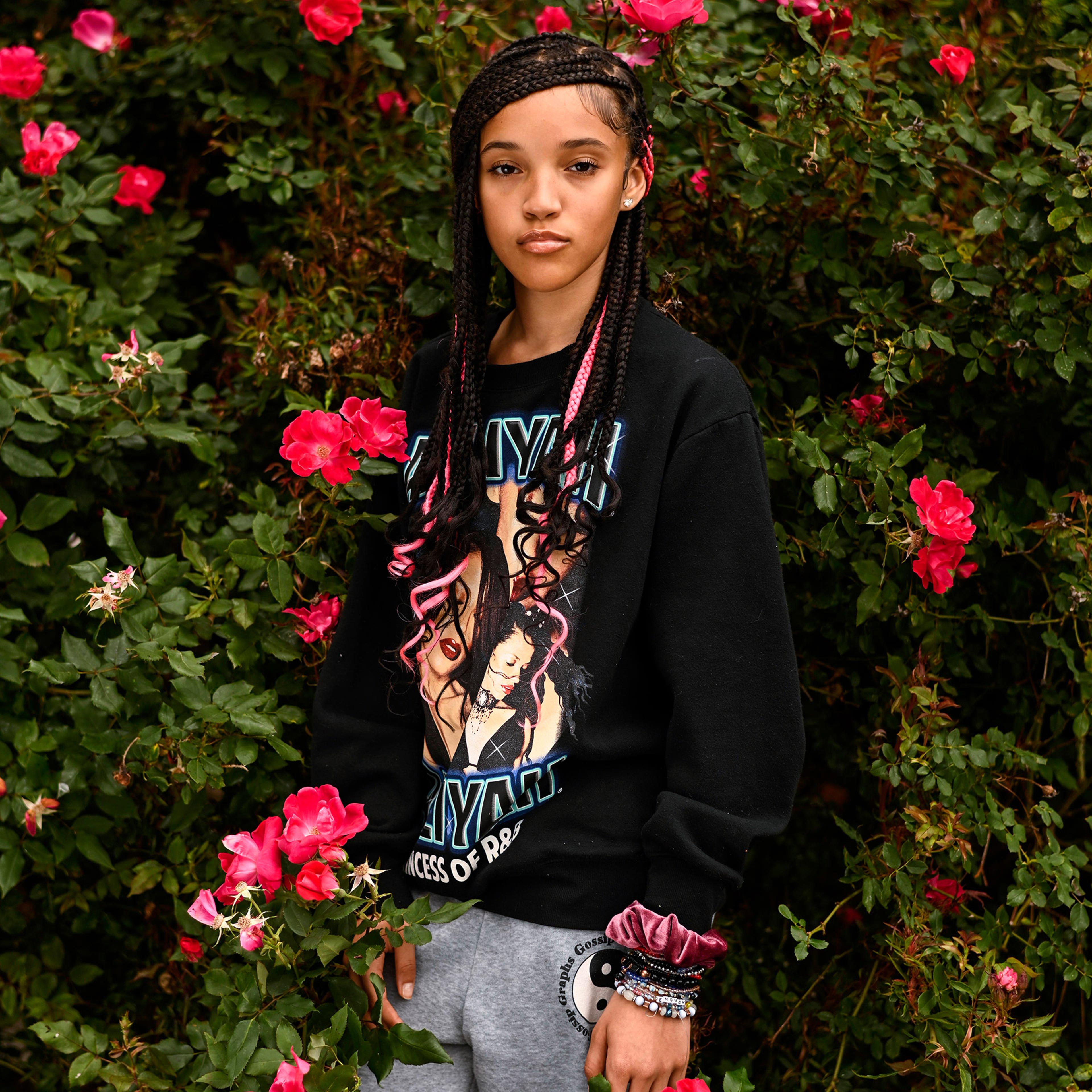 Malayah, 14, in Georgia.