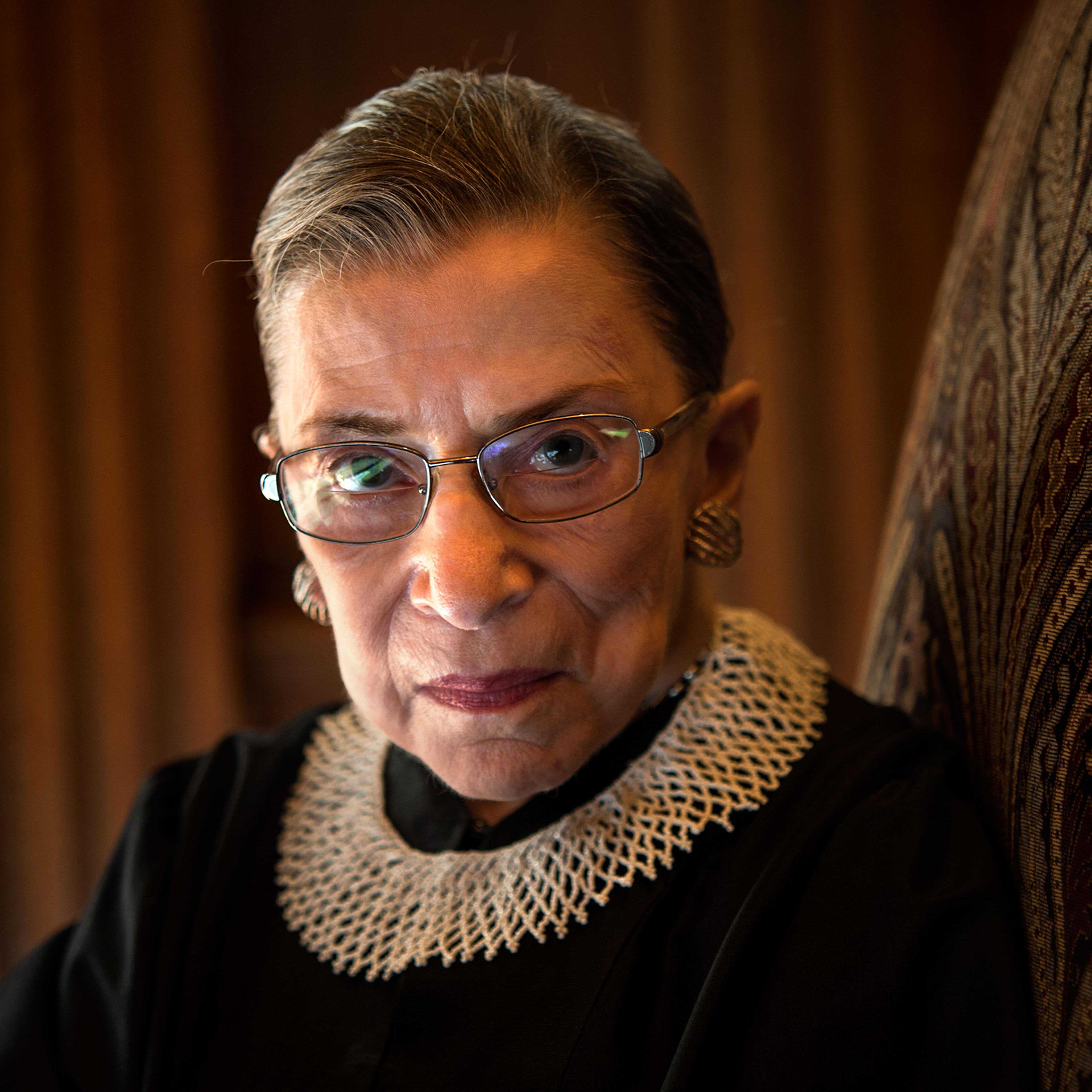 Supreme Court Justice Ruth Bader GinsburgSupreme Court Justice Ruth Bader Ginsburg, celebrating her 20th anniversary on the bench, photographed on Aug. 30, 2013.
