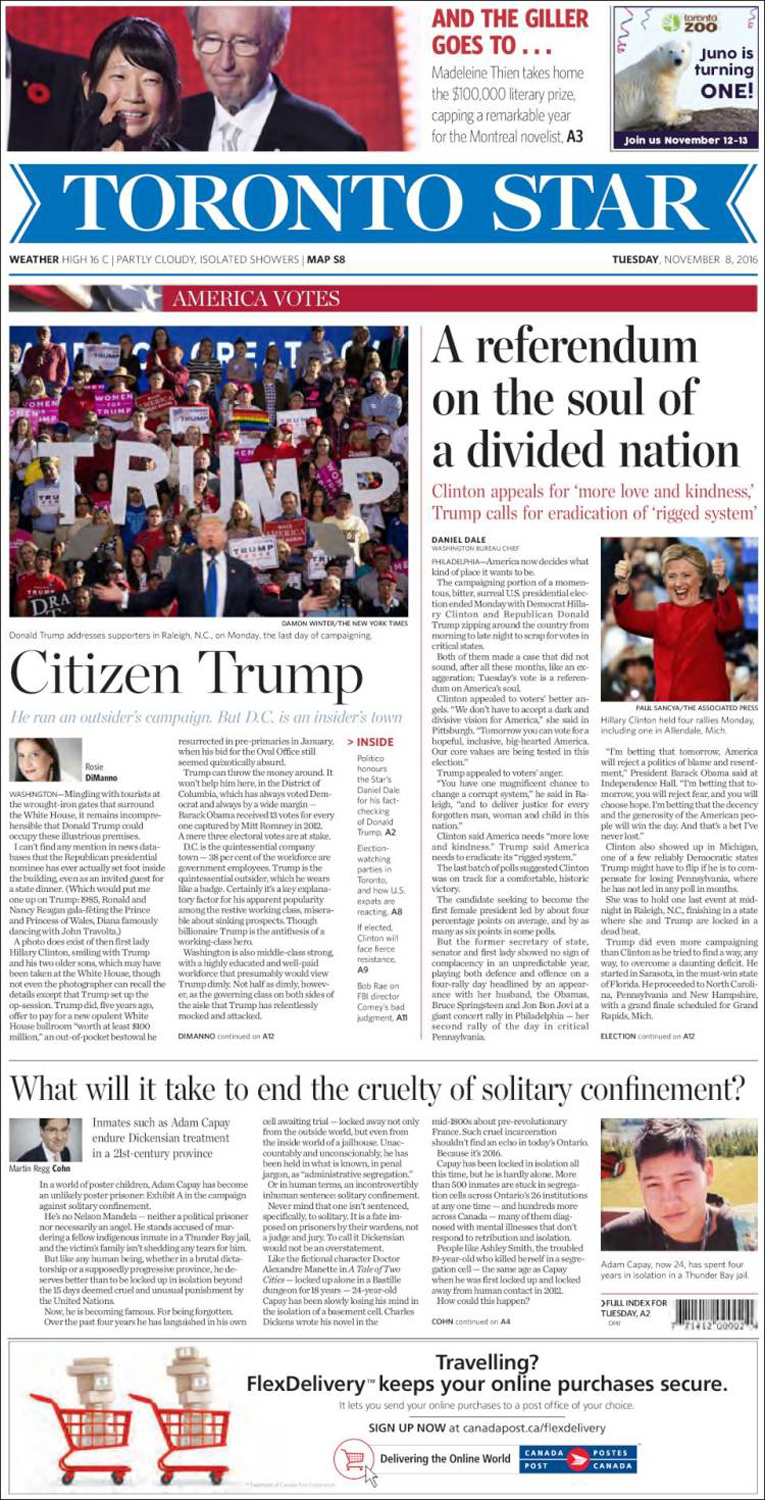 Toronto Star, Canada