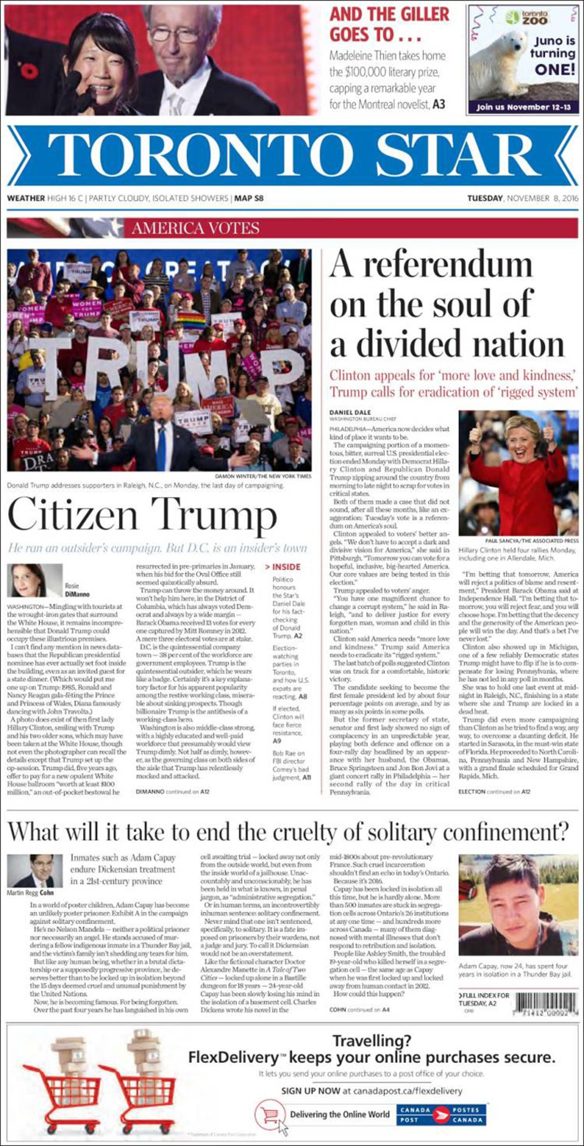 Toronto Star, Canada