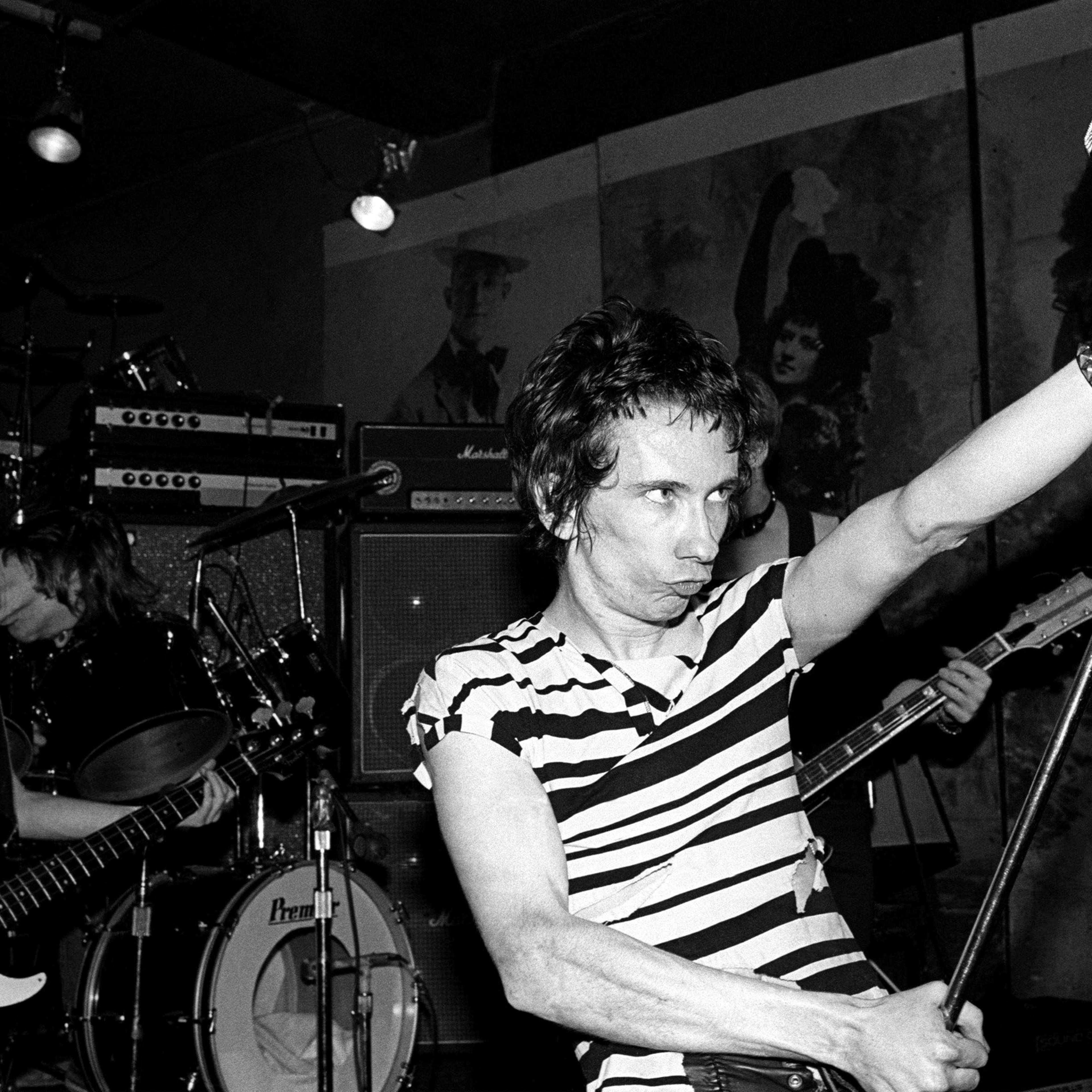 Dead Boys performing at CBGB in 1977.