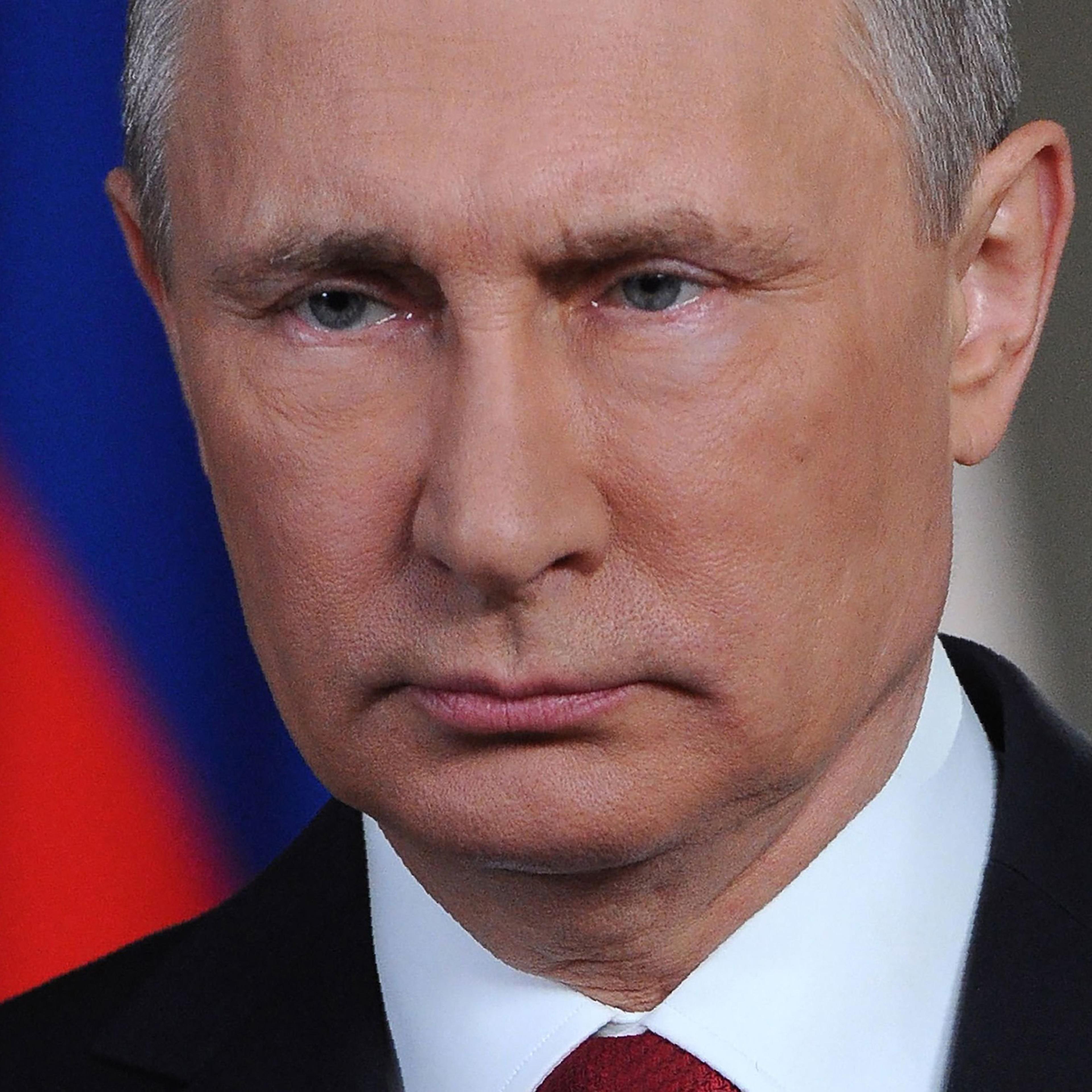 Russian President Vladimir Putin addresses the nation ahead of Sept. 18 parliamentary elections on Sept. 15, 2016. Putin called on Russians to cast their ballots even though the polls are not expected to challenge his political dominance.