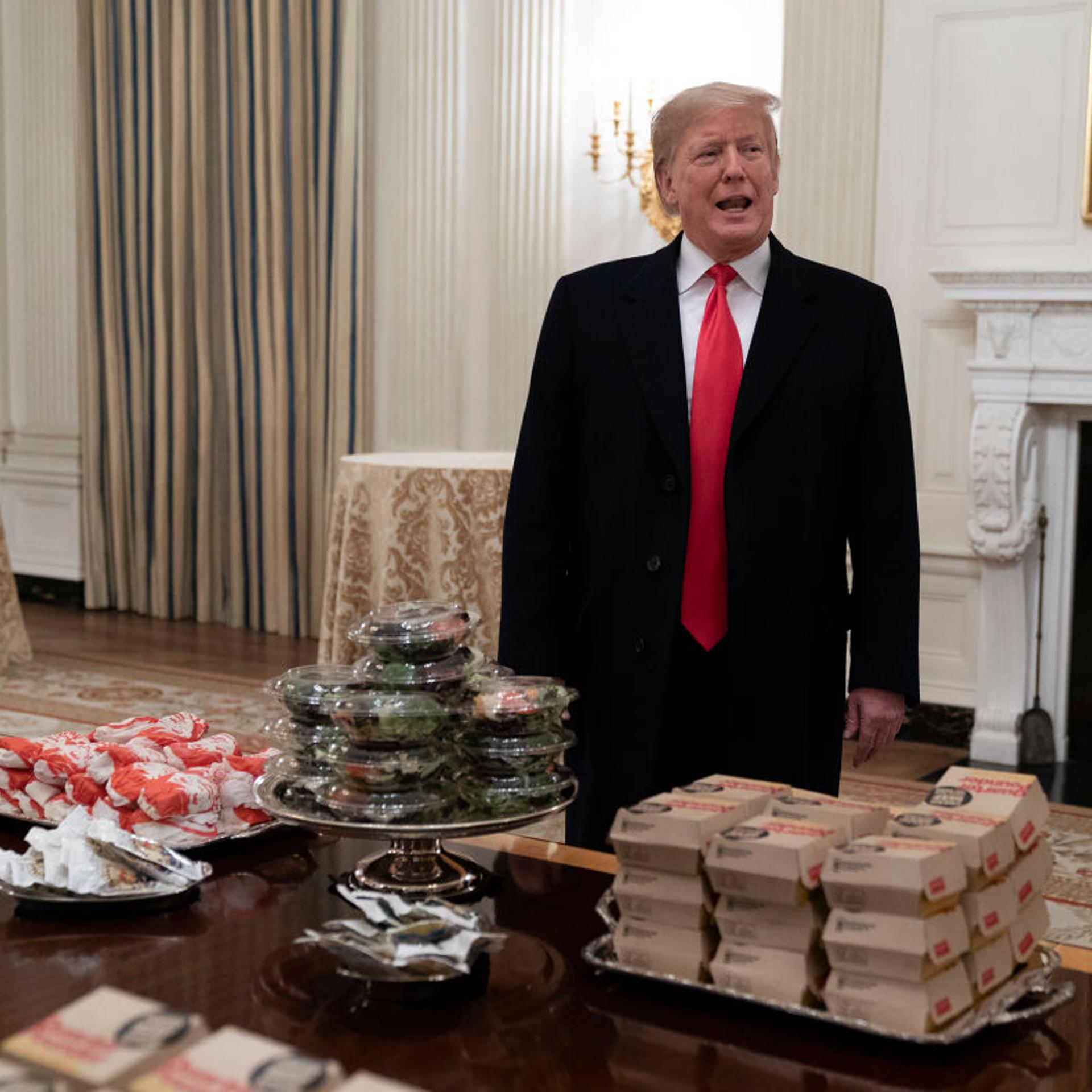 President Trump Hosts College Football Champion Clemson Tigers At White House