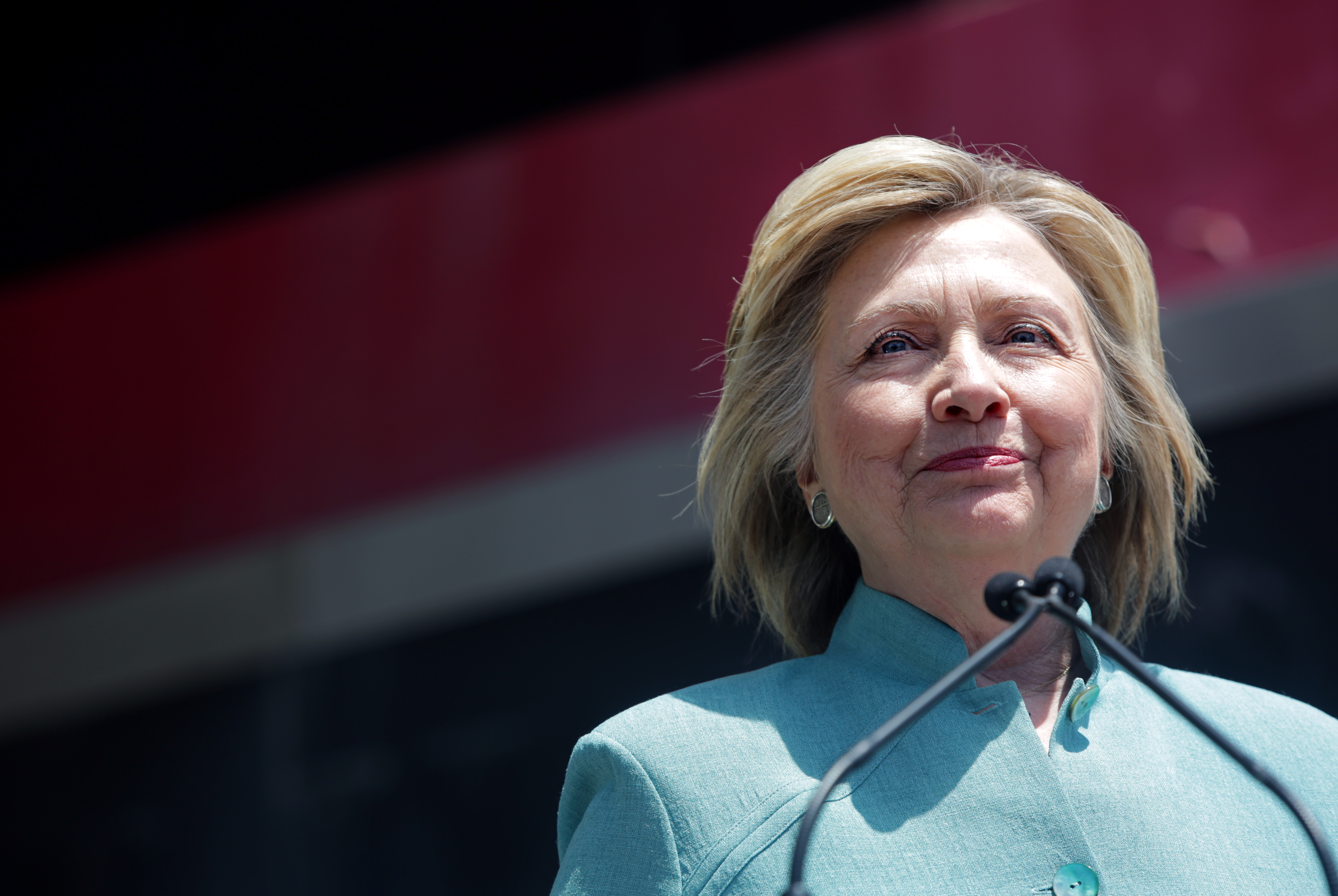ATLANTIC CITY, NJ - JULY 06: Democratic Presidential candidate