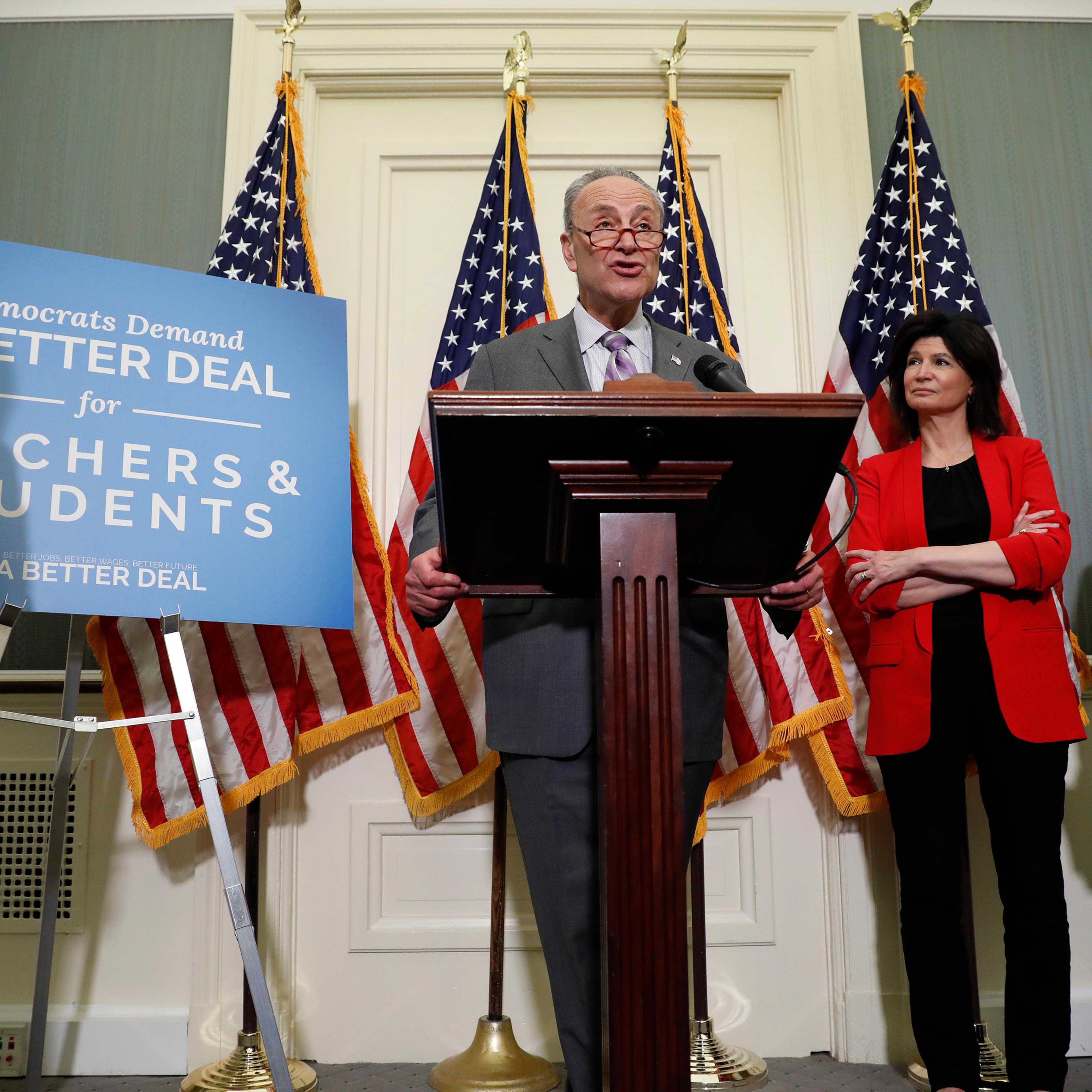 Congressional Democratic Leaders Propose Teacher Pay Raises And School Investment
