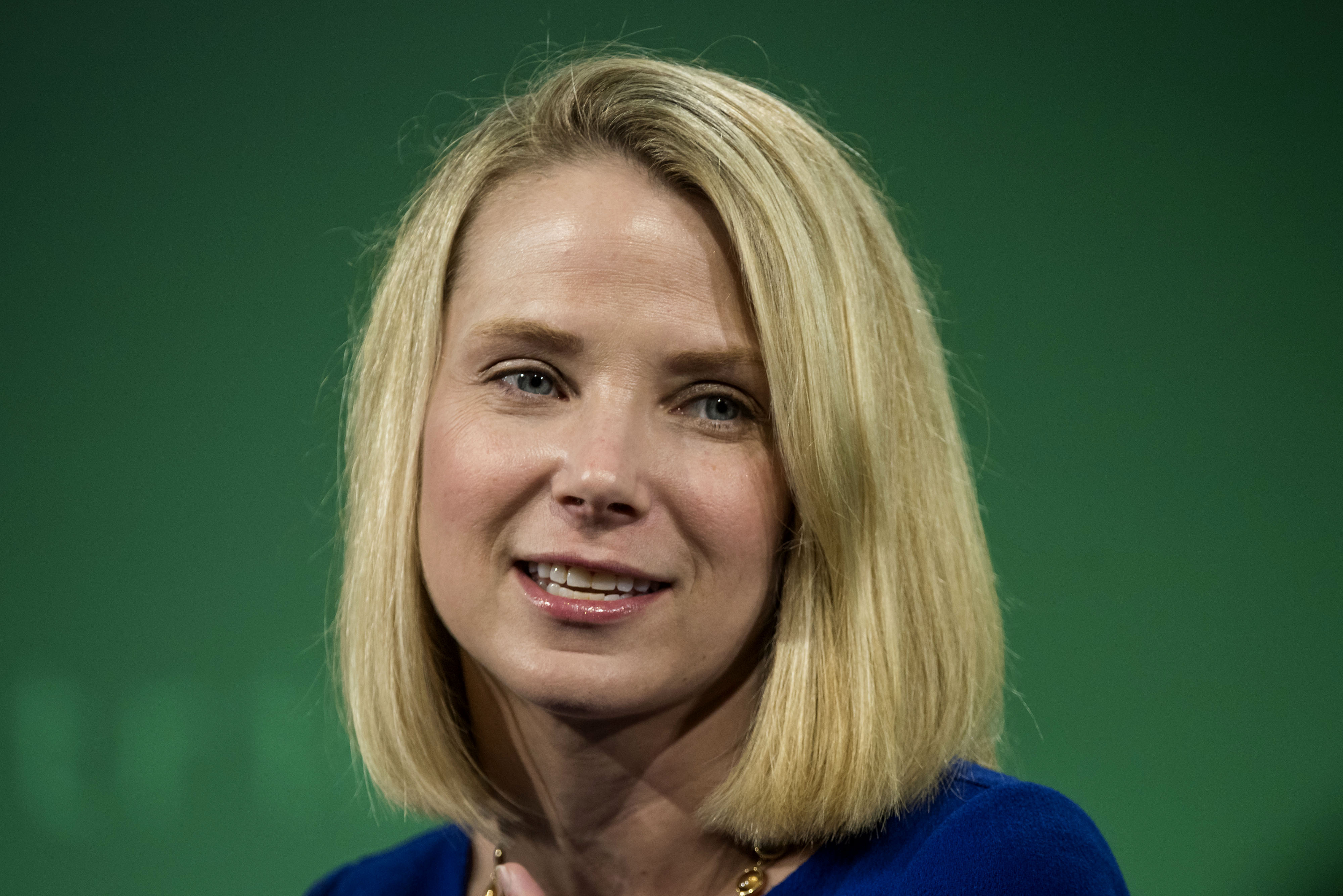 Marissa Mayer, president and chief executive officer at Yahoo! Inc., during the 2015 Bloomberg Technology Conference in San Francisco on June 16, 2015.
