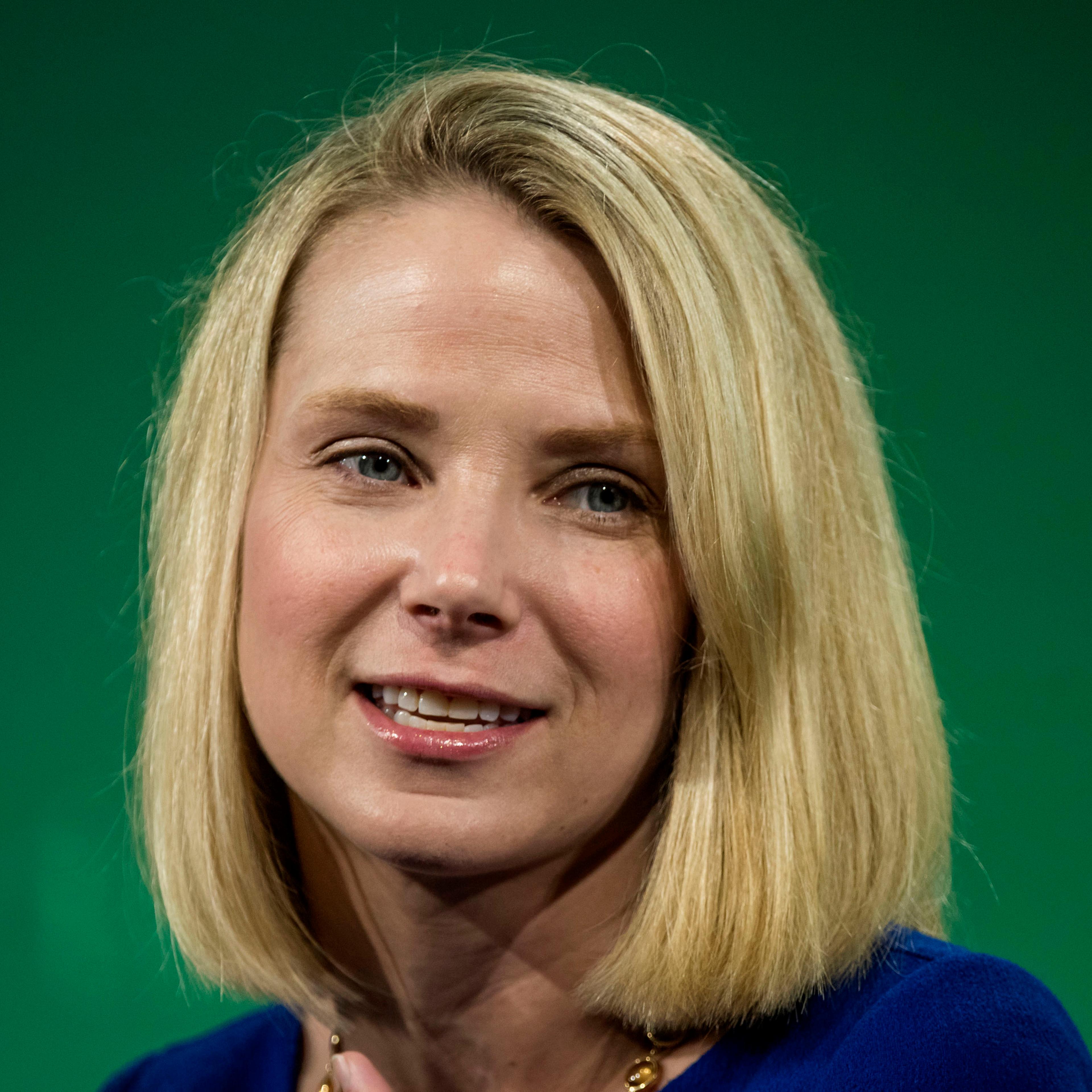 Marissa Mayer, president and chief executive officer at Yahoo! Inc., during the 2015 Bloomberg Technology Conference in San Francisco on June 16, 2015.