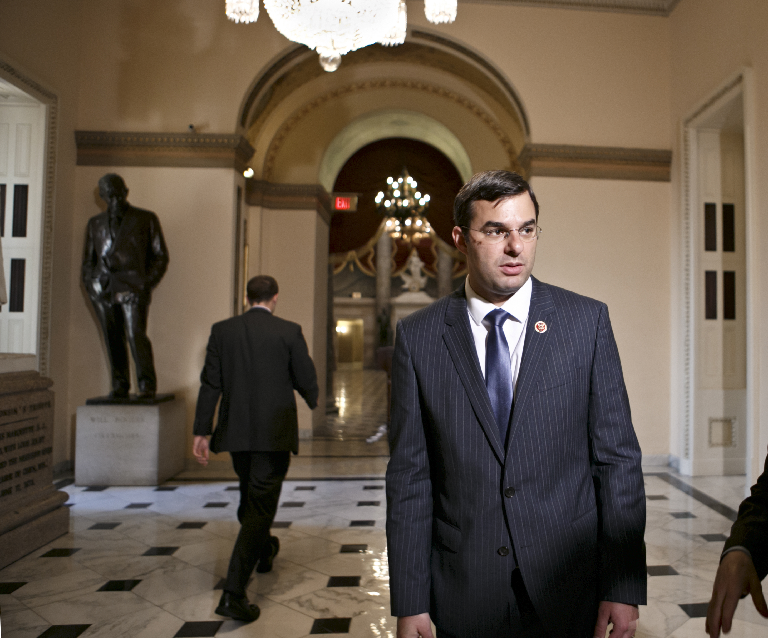 Rep. Justin Amash, R-Mich., at the Capitol on July 24, 2013.