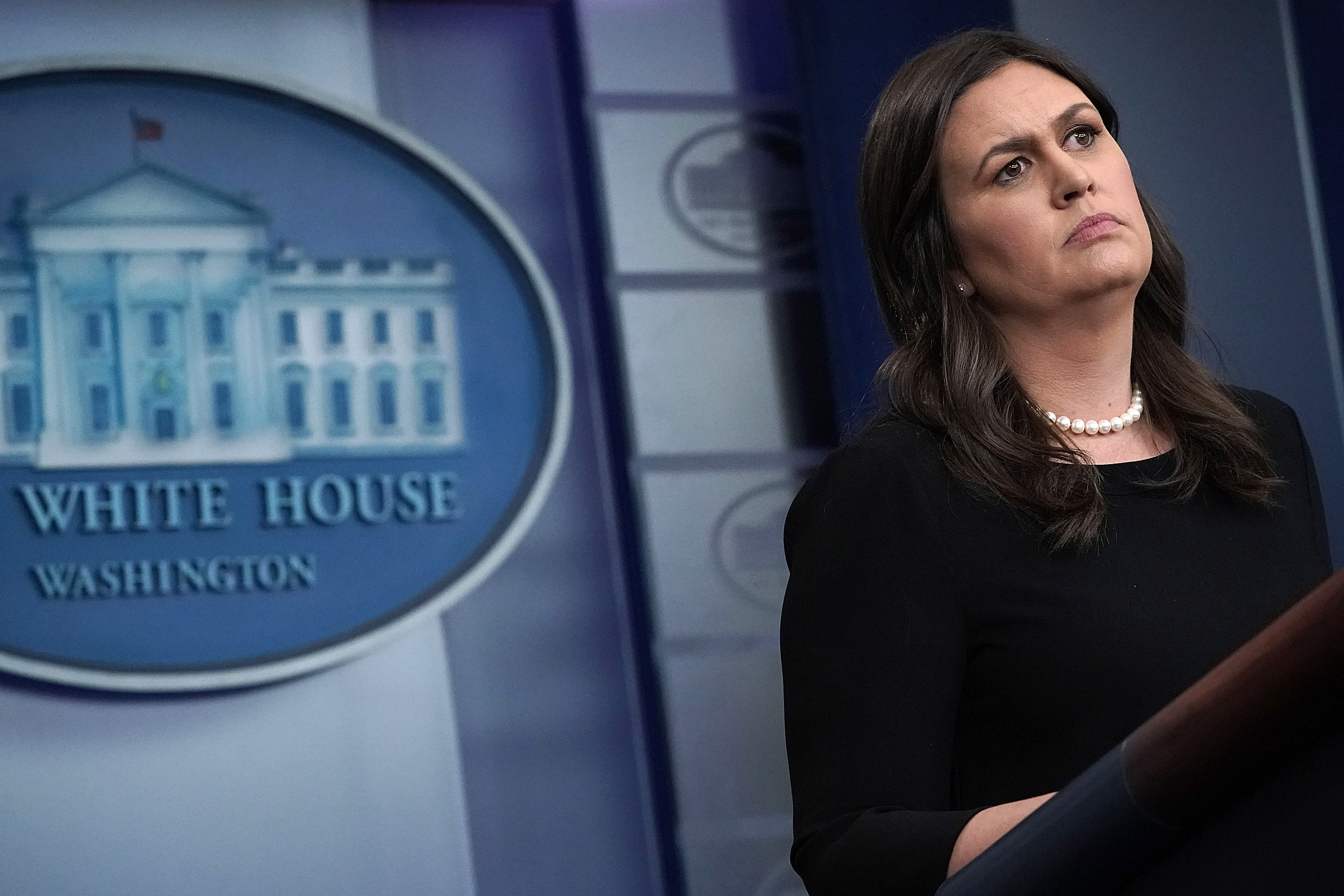 Press Secretary Sarah Sanders Holds Daily White House Briefing