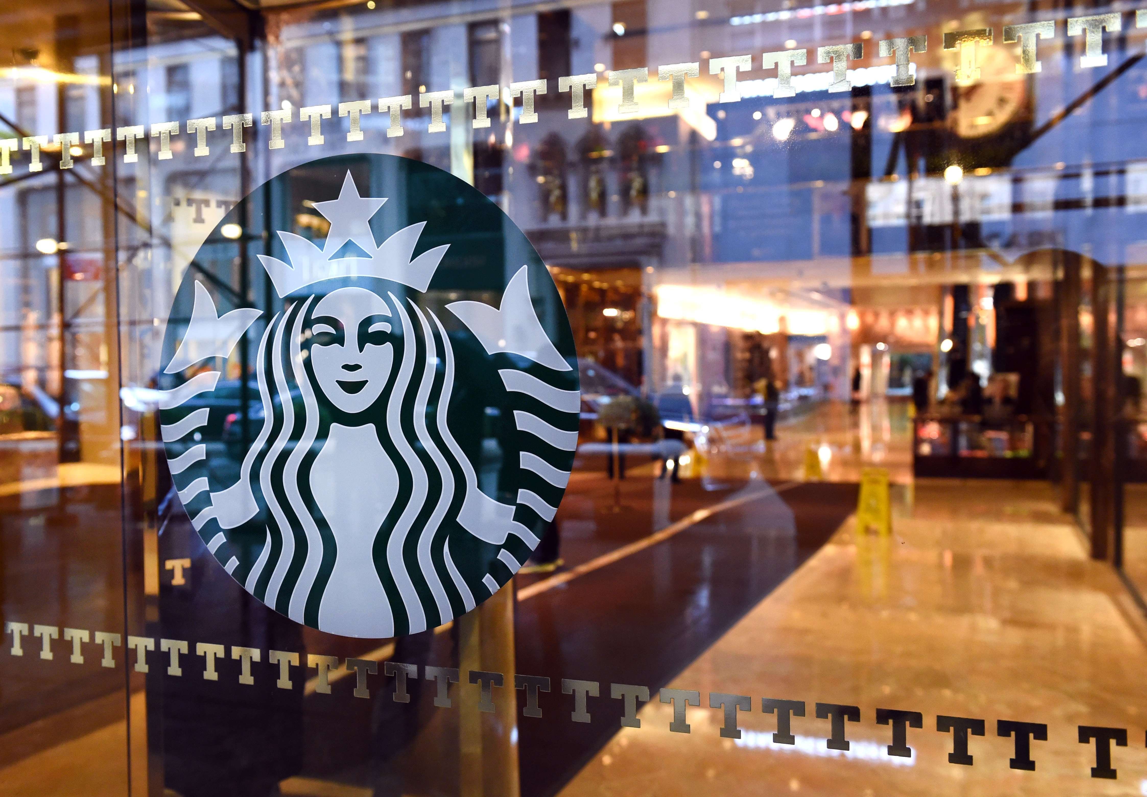 US-STARBUCKS-TRUMP