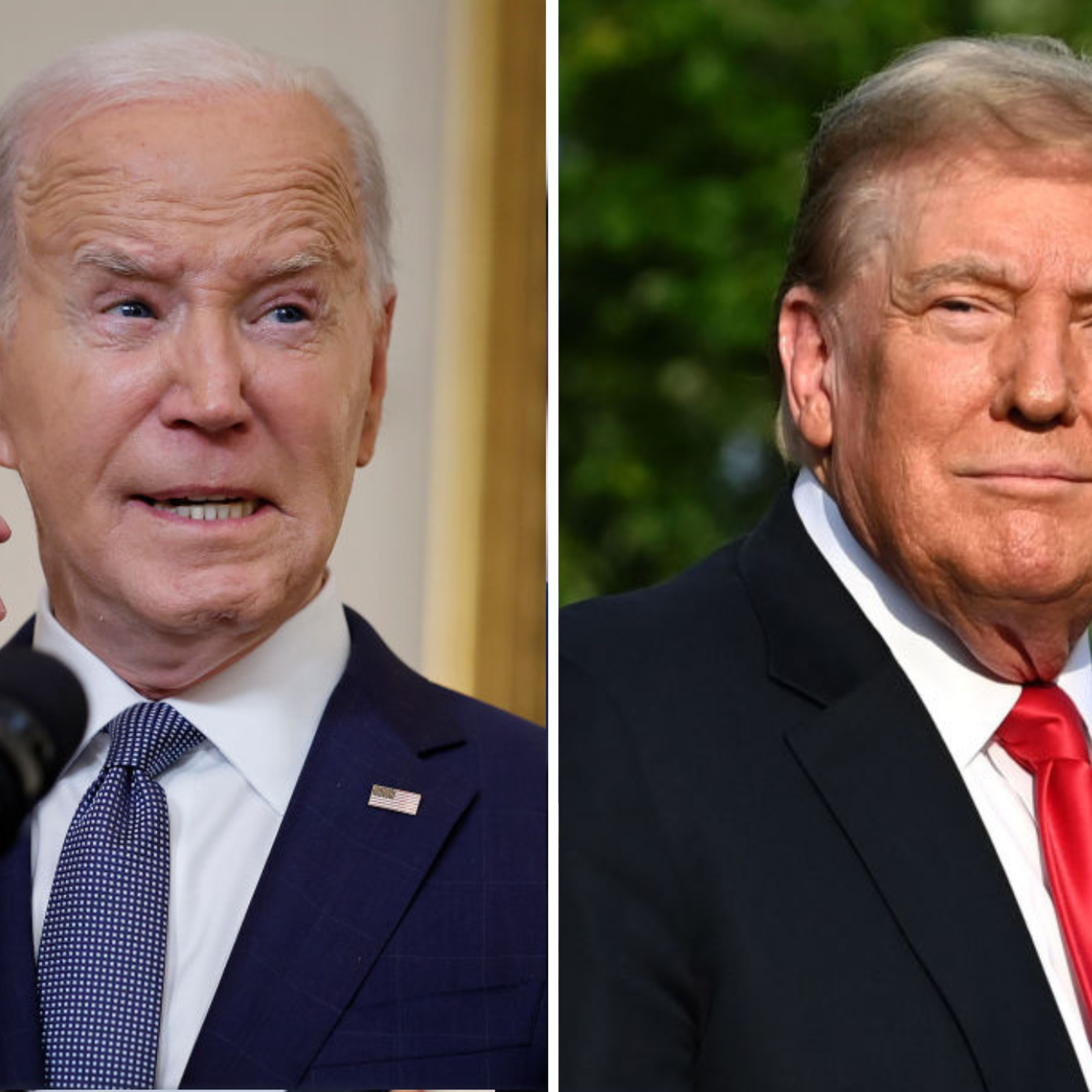 Biden, Trump