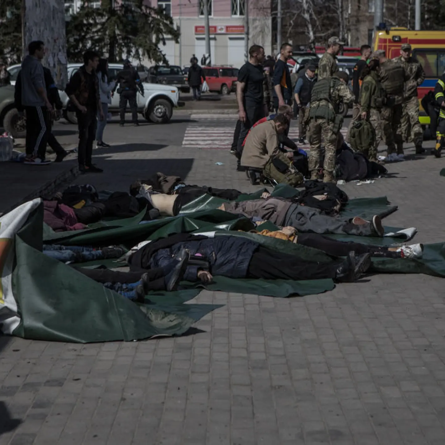 Over 30 killed, 100 hurt in Russian attack on Ukrainian railway station