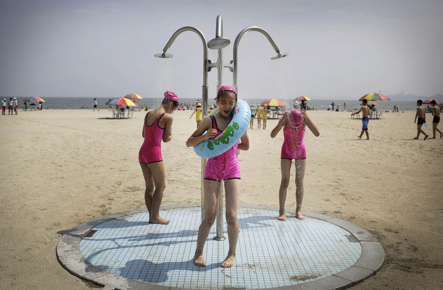 North Korea Happy Campers