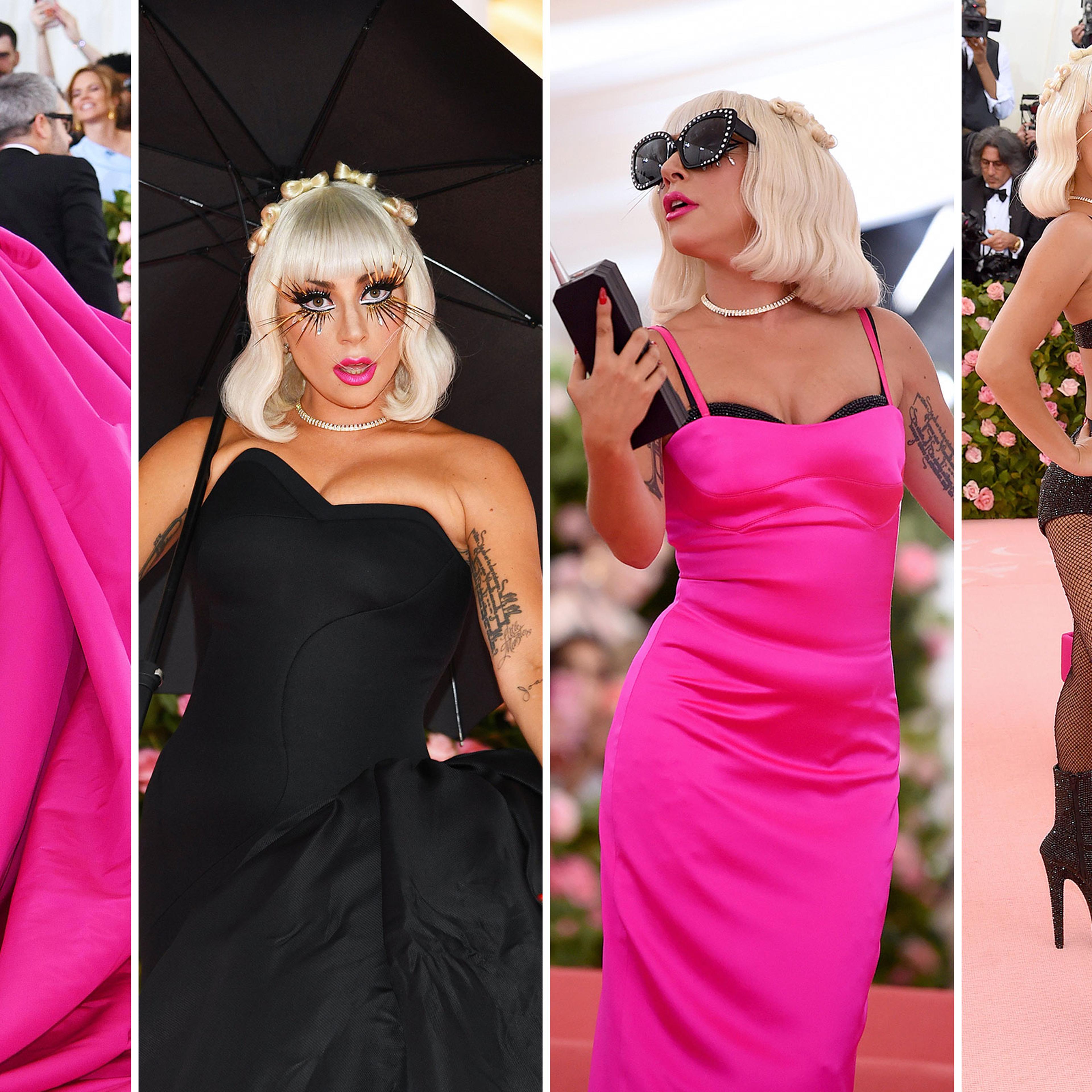 Lady Gaga attends The 2019 Met Gala Celebrating Camp