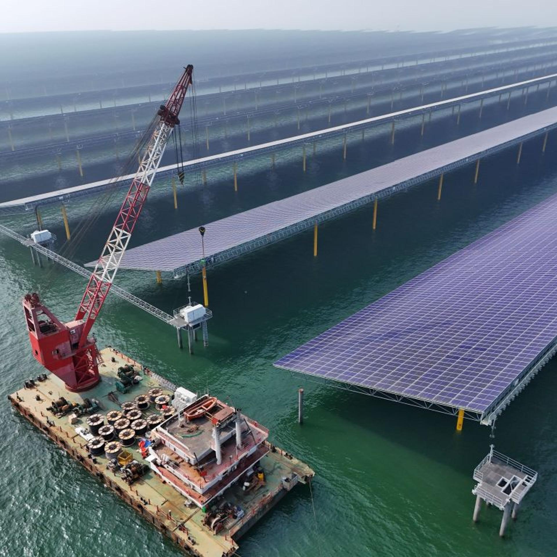 China Offshore Solar Farm