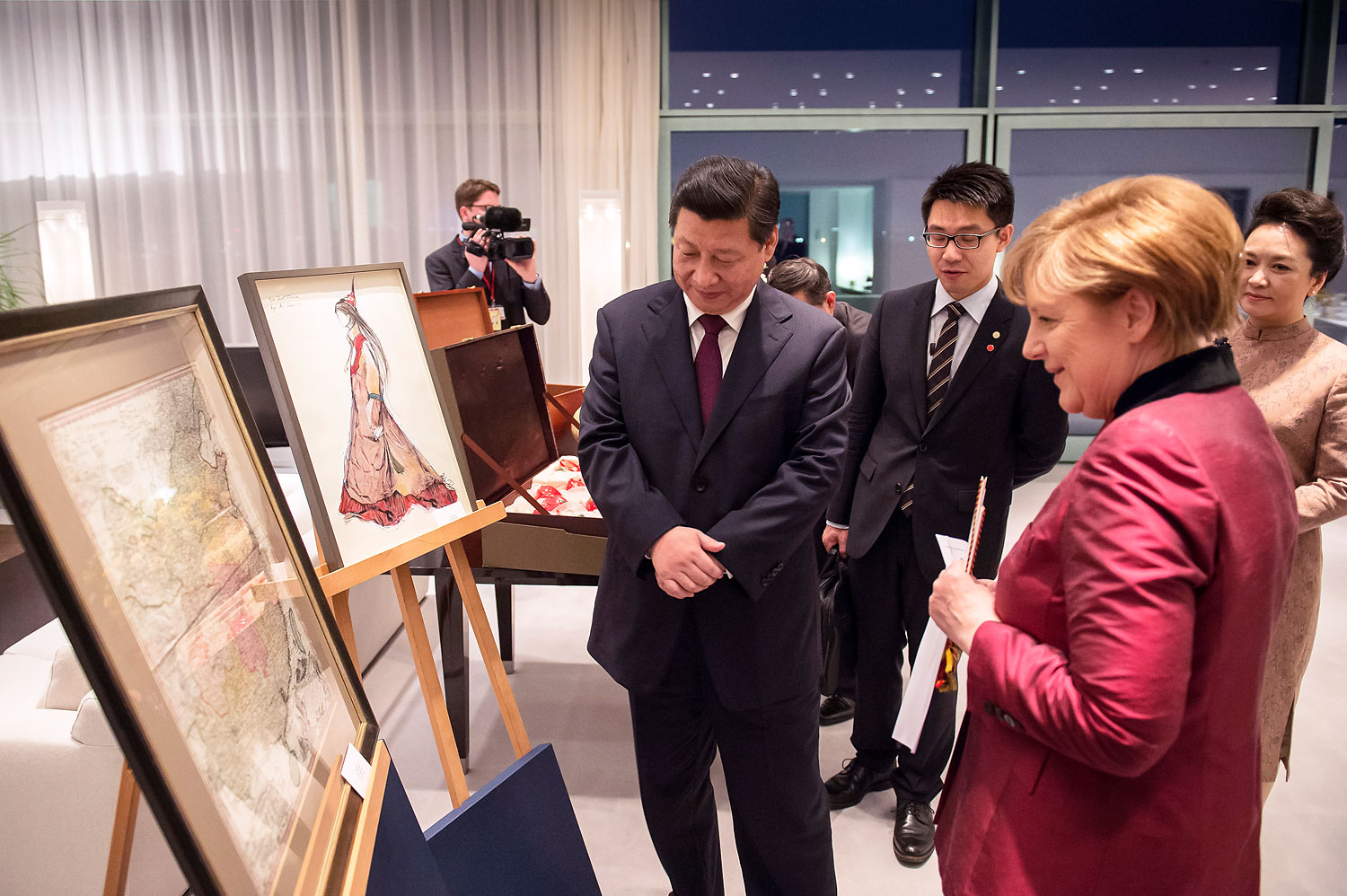 Chinese President Xi Jinping Visits Berlin