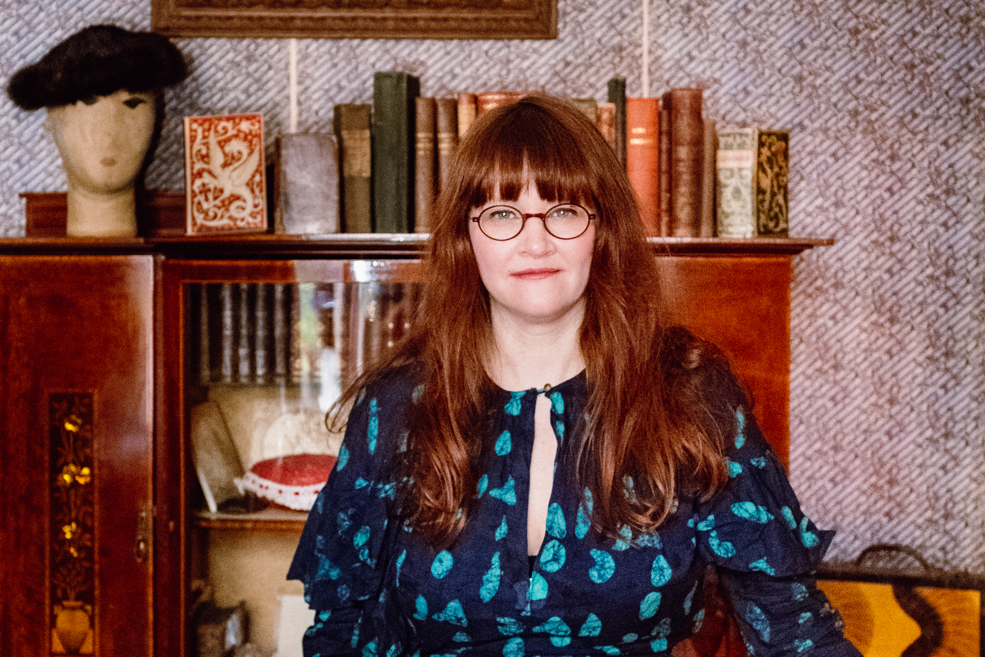 A.N. Devers, an American writer and rare bookdealer, sells works by women at her London store The Second Shelf.